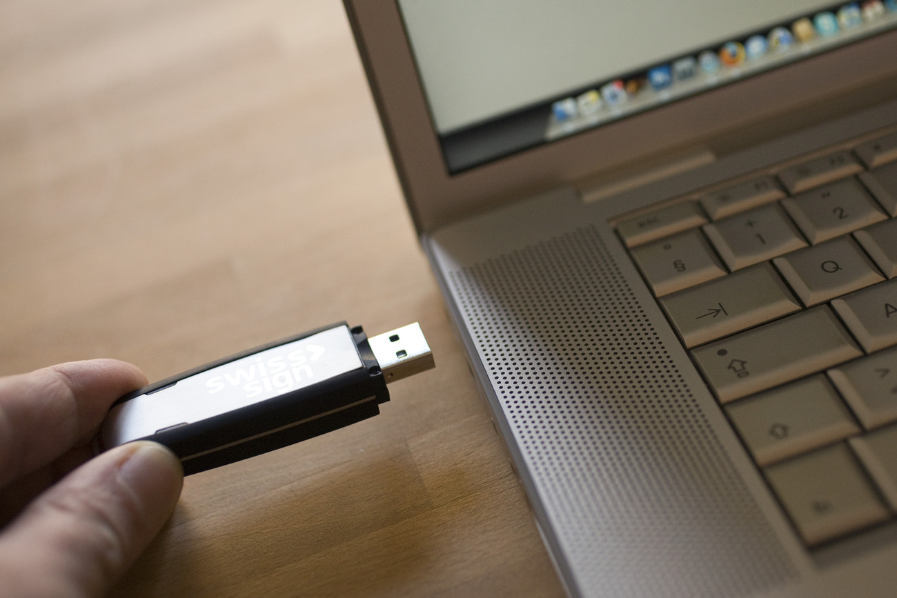 USB-Stick E-Voting Basel