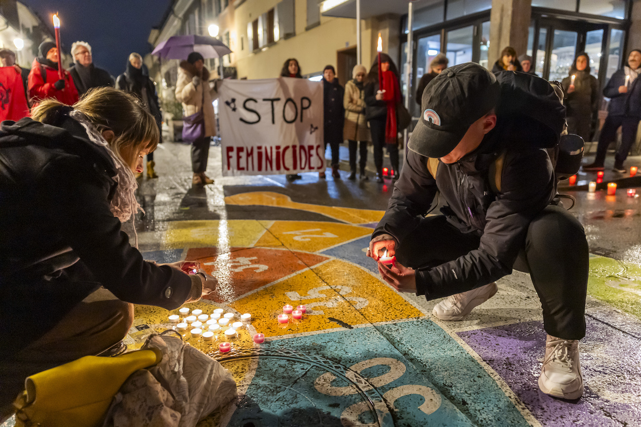 Protesta contro i femminicidi