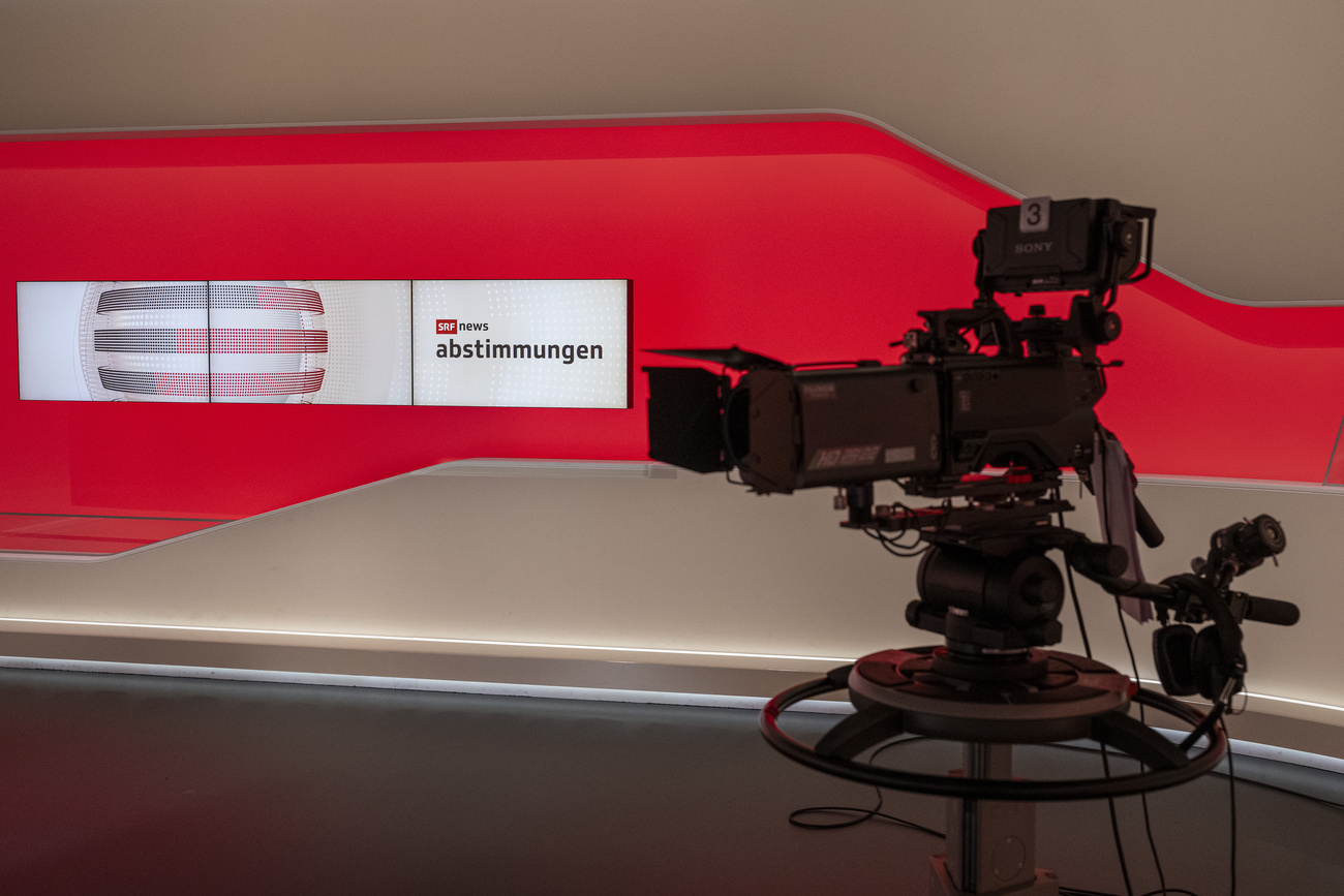 telecamera in studio tv