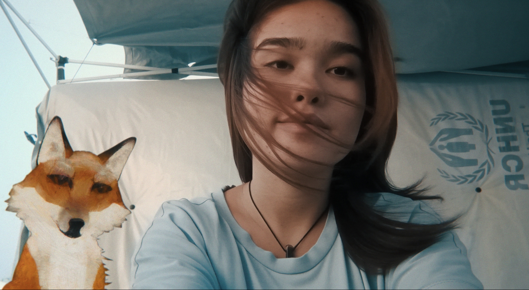 Scene from the film "A Fox Under a Pink Moon" by Soraya Akhlaghi and Mehrdad Oskouei, winner of the festival's Grand Prize and the Youth Jury Award.