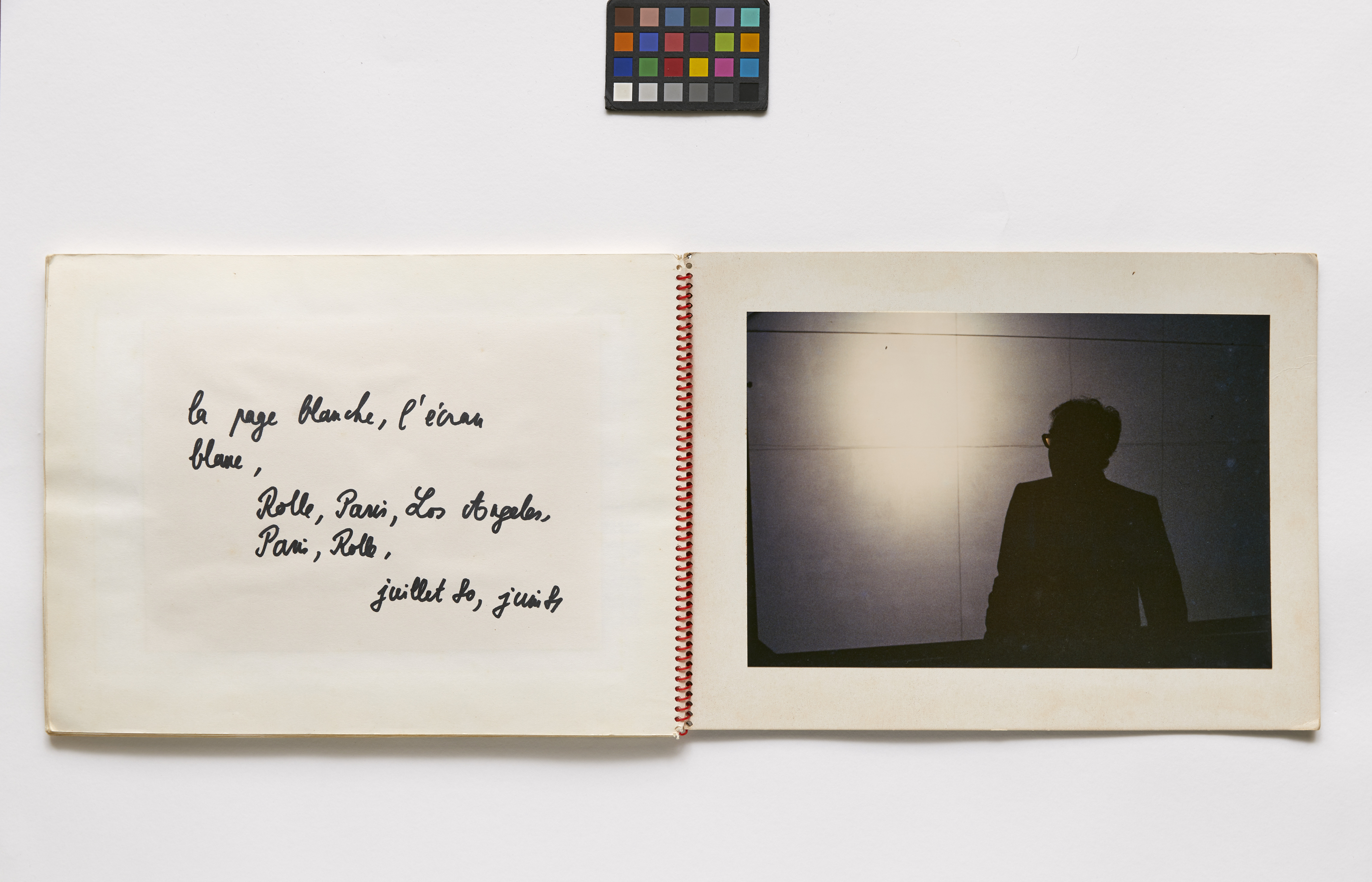 What do we mean by ‘filmic object’? Preparation notes for *Passion*, 1982.