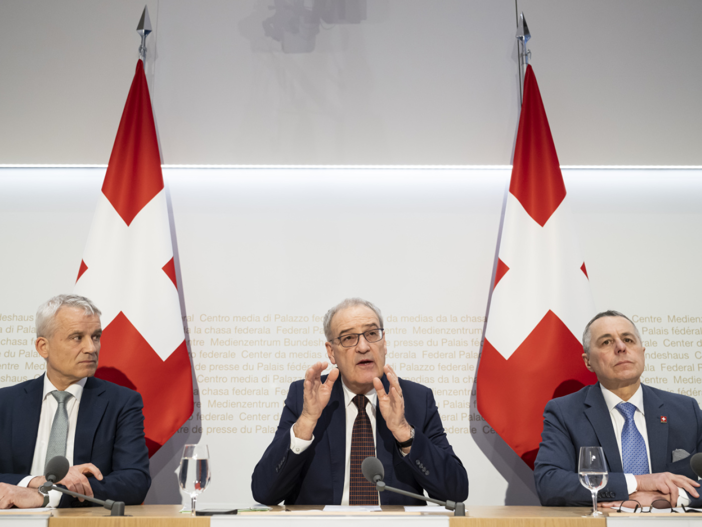 beat jans guy parmelin e ignazio cassis