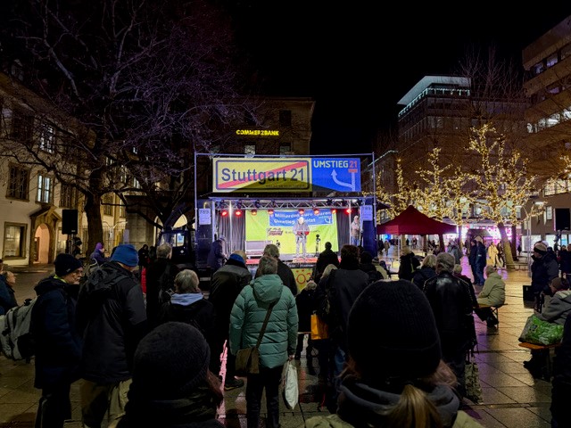 Demonstration against Stuttgart 21
