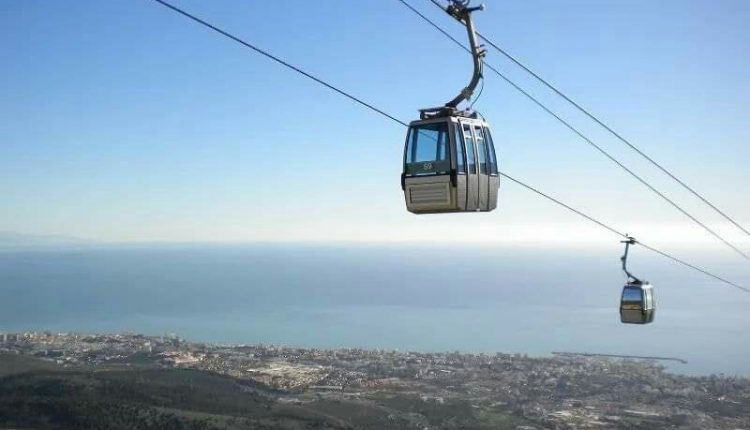 تلفريك بمدينة اغادير جنوب المملكة المغربية