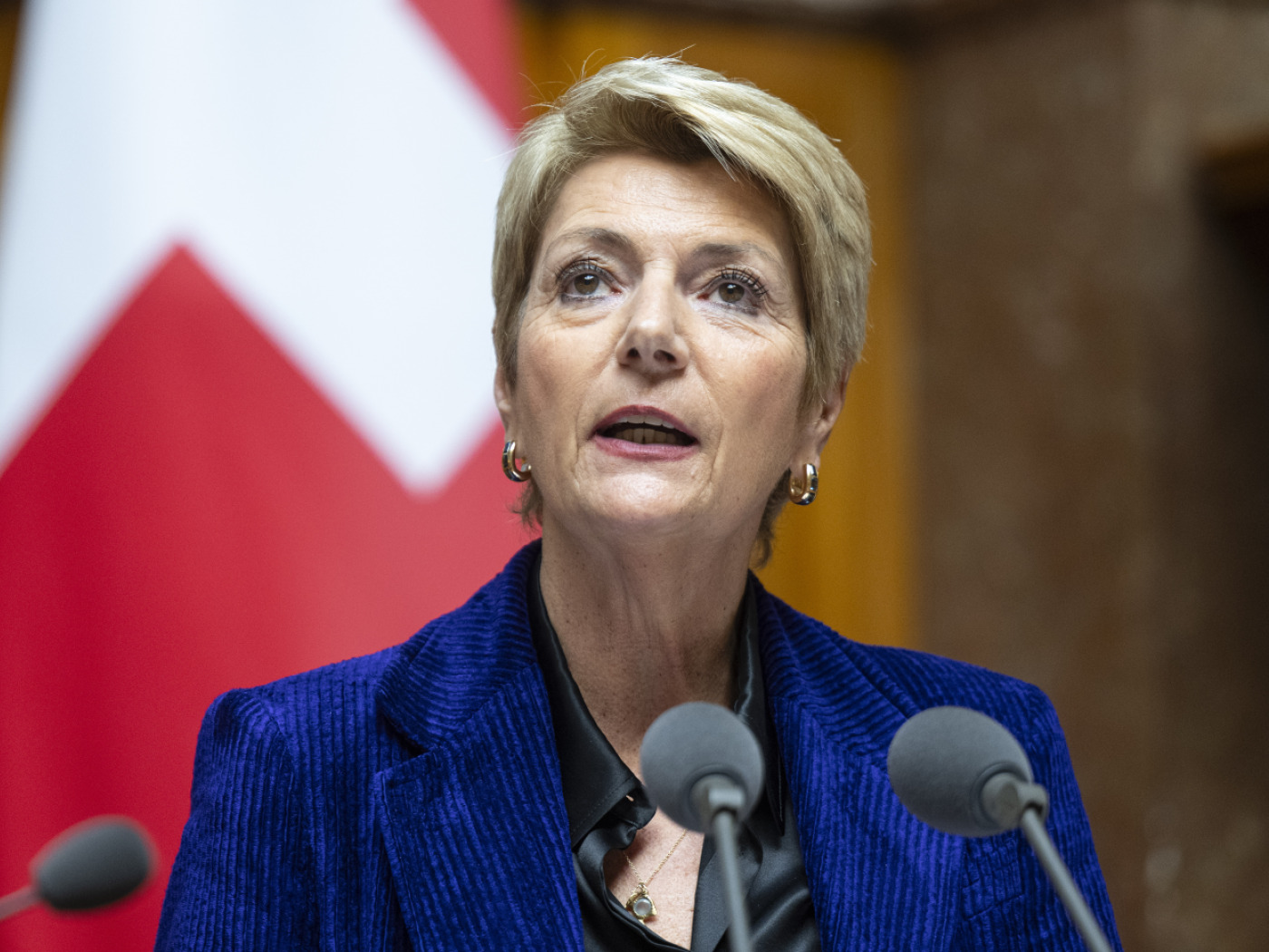 Keller-Sutter calls her complaint 'of criminal relevance'