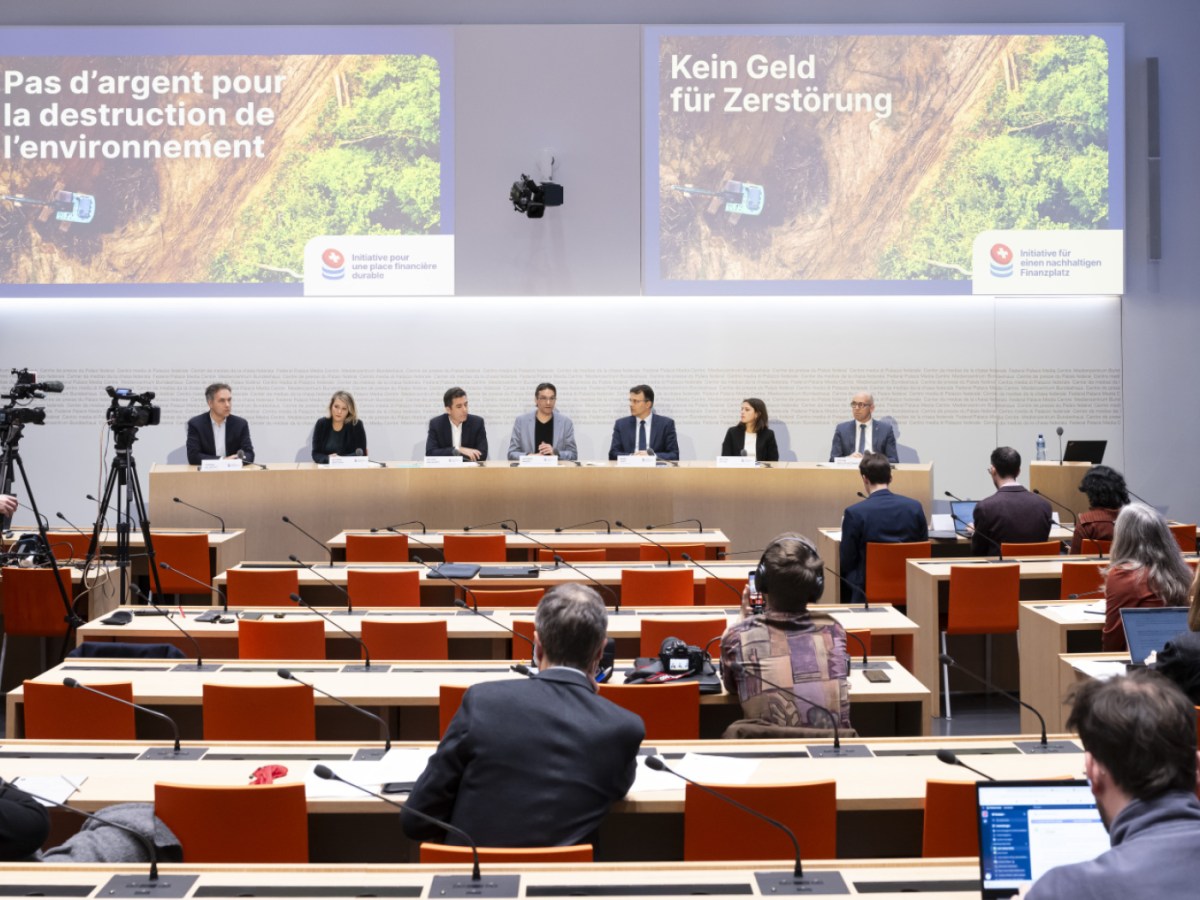 Swiss sustainable finance initiative submitted Swiss sustainable finance initiative submitted