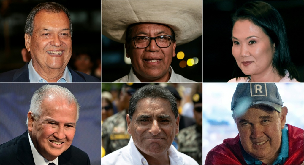 PERÚ: TRES FAVORITOS DE DERECHA DOMINAN LA CARRERA PRESIDENCIAL