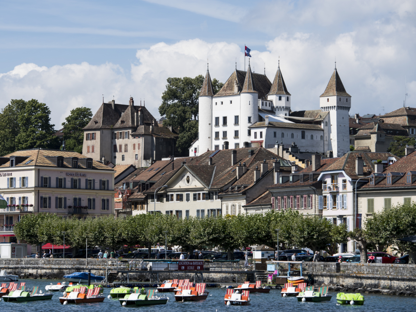 Around 1.5 million visitors to Swiss castles