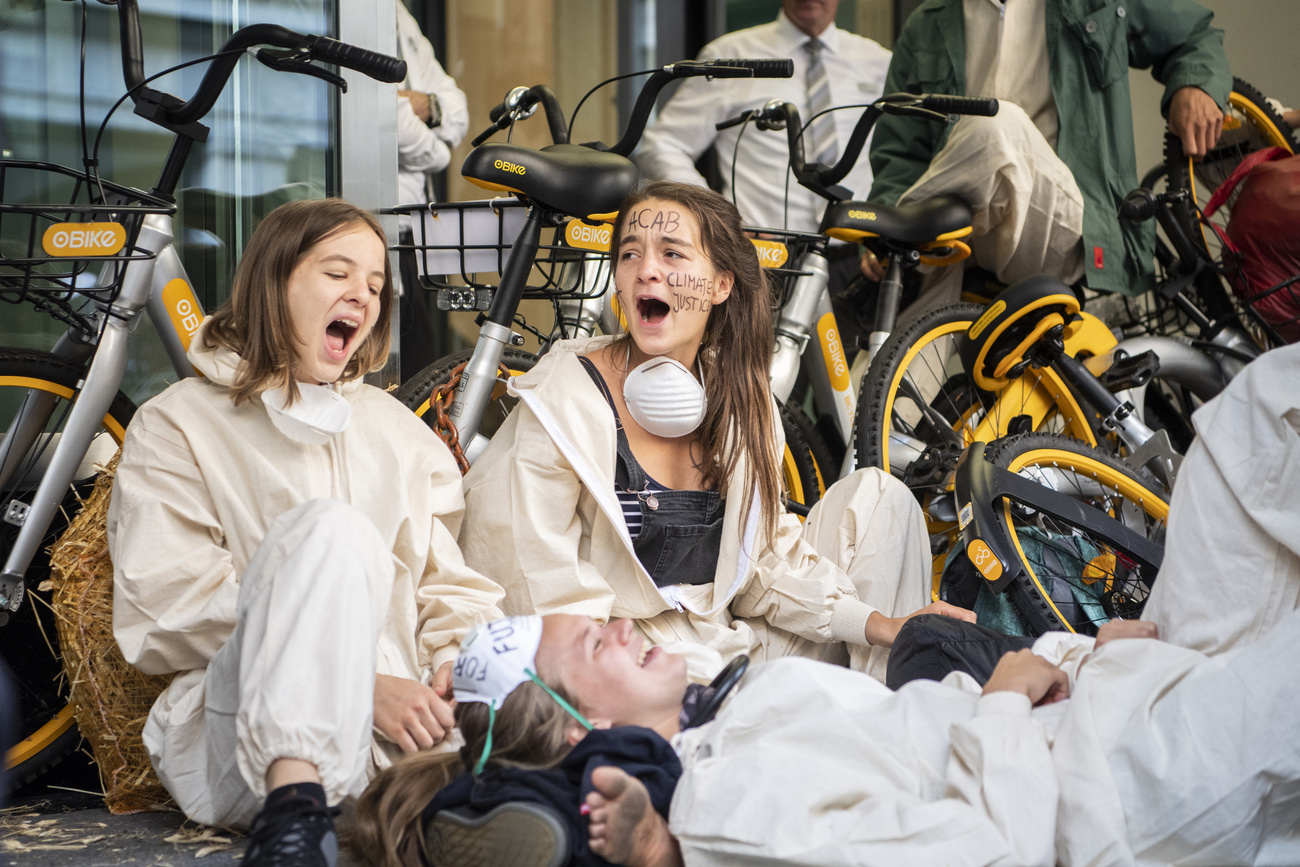 Six climate activists appeal Swiss conviction at European Court Six climate activists appeal Swiss conviction at European Court