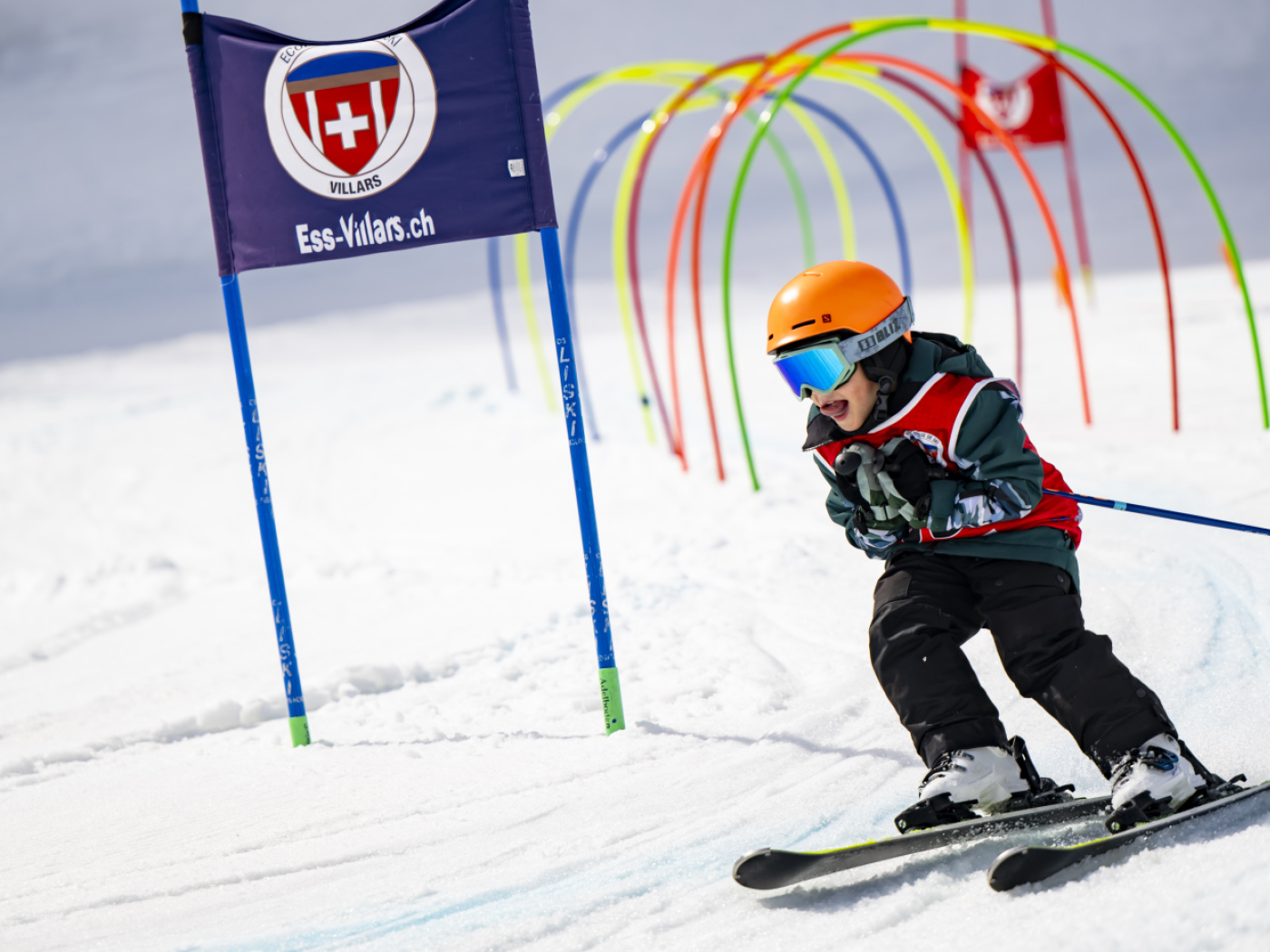 World skiing championship for toddlers held in Switzerland World skiing championship for toddlers held in Switzerland