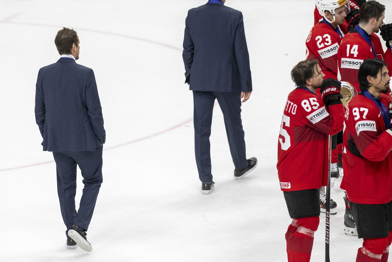 patrick fischer sul ghiaccio