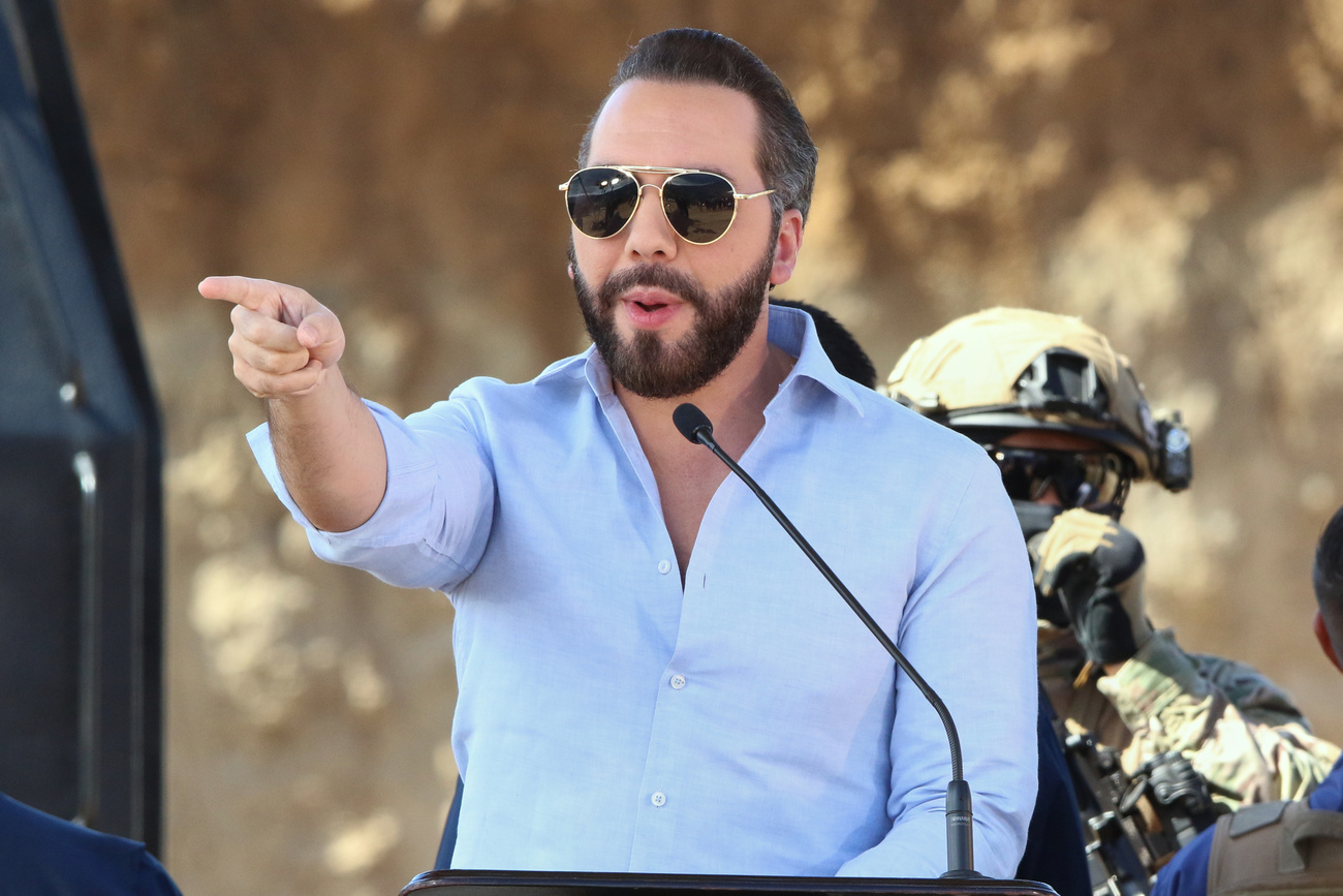El presidente de El Salvador, Nayib Bukele.