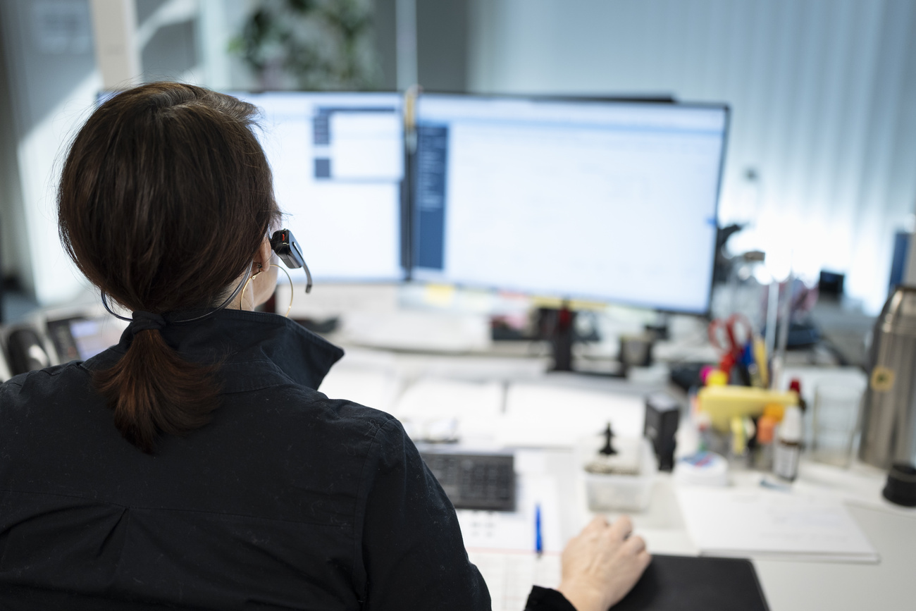 Impiegato al computer