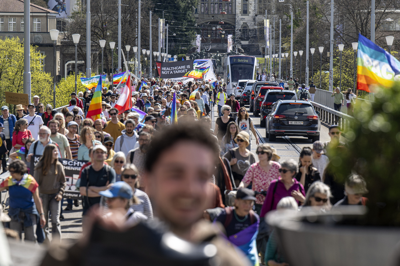 Manifestation de Pâques pour la paix