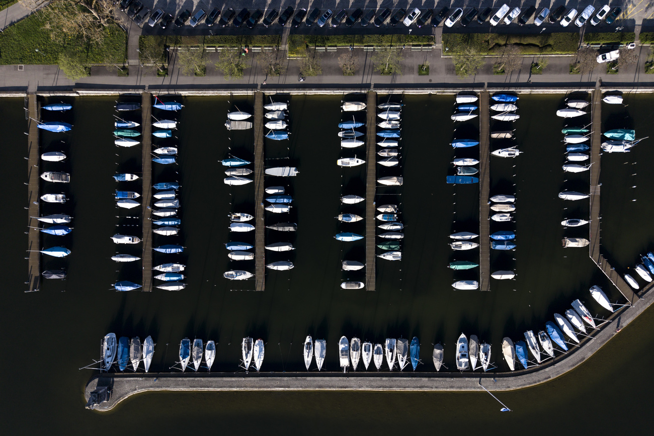 Pontili fotografati dal'alto