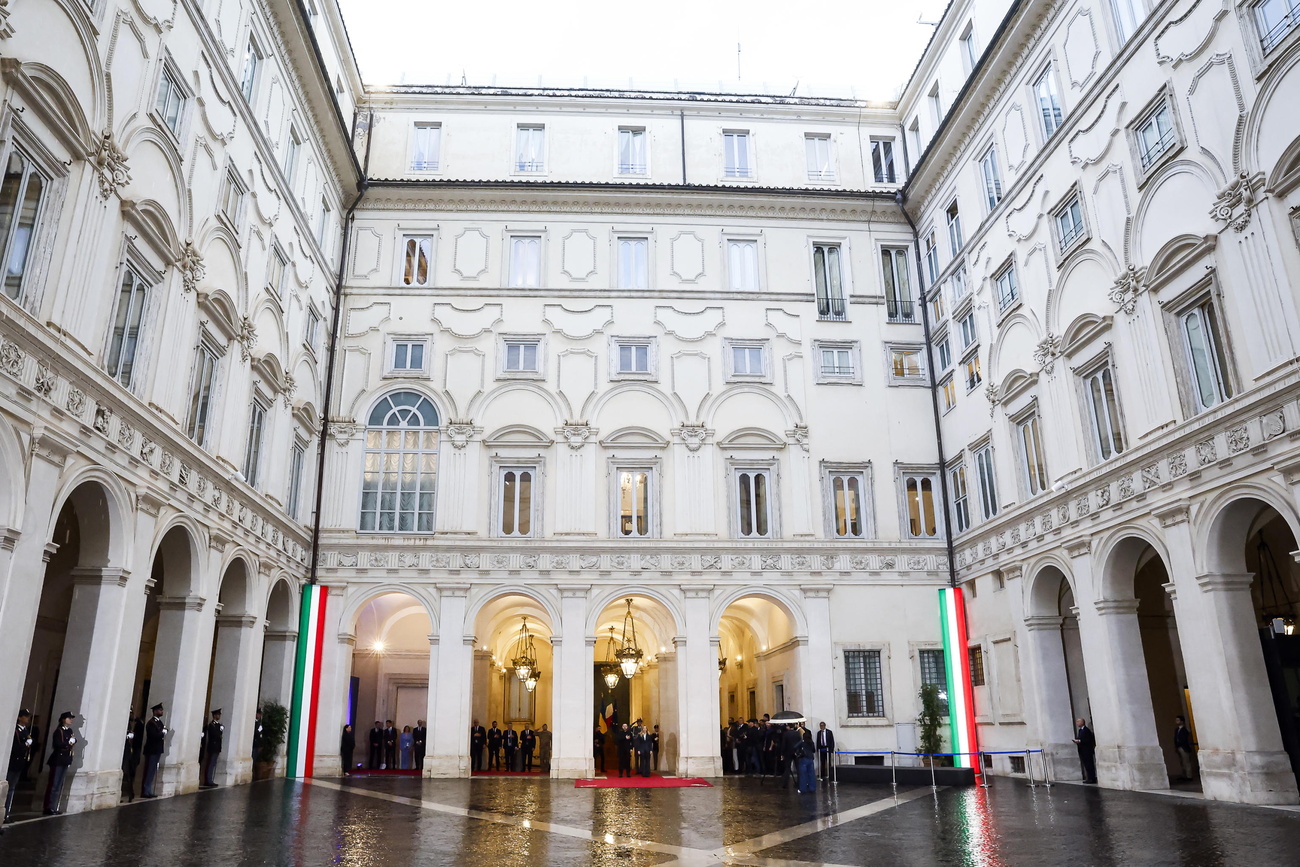 Palazzo Chigi a Roma.