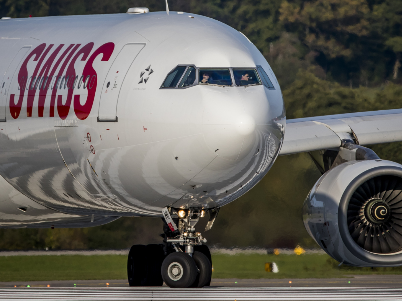 SWISS flight evacuated in Delhi after engine problem during take-off