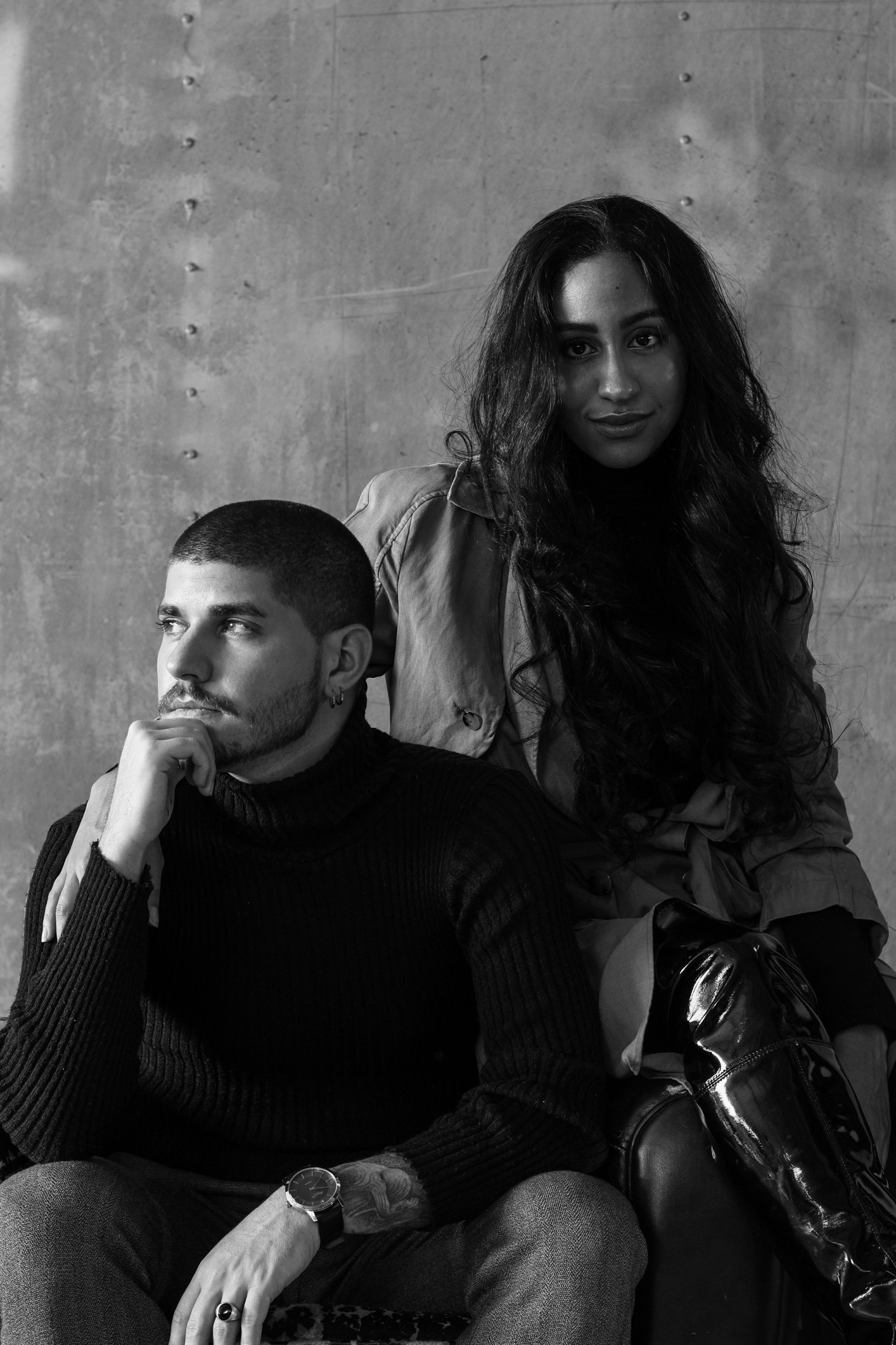 Portrait of Scimonetti with his wife