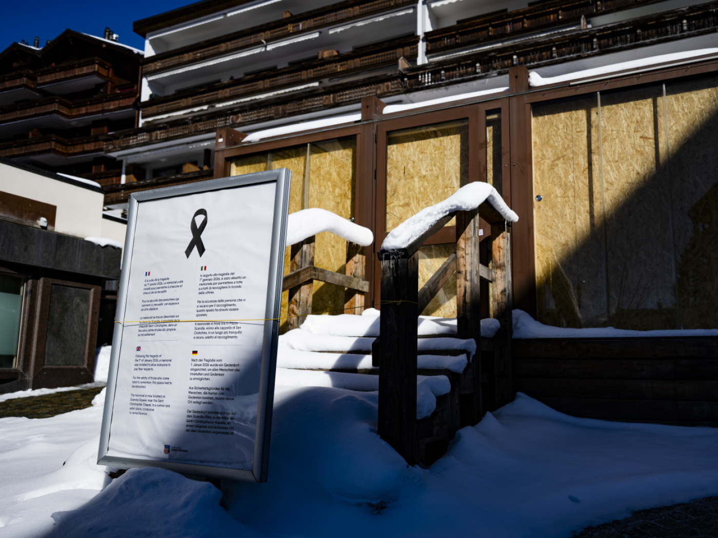 Swiss complaint filed over leak of Crans-Montana data