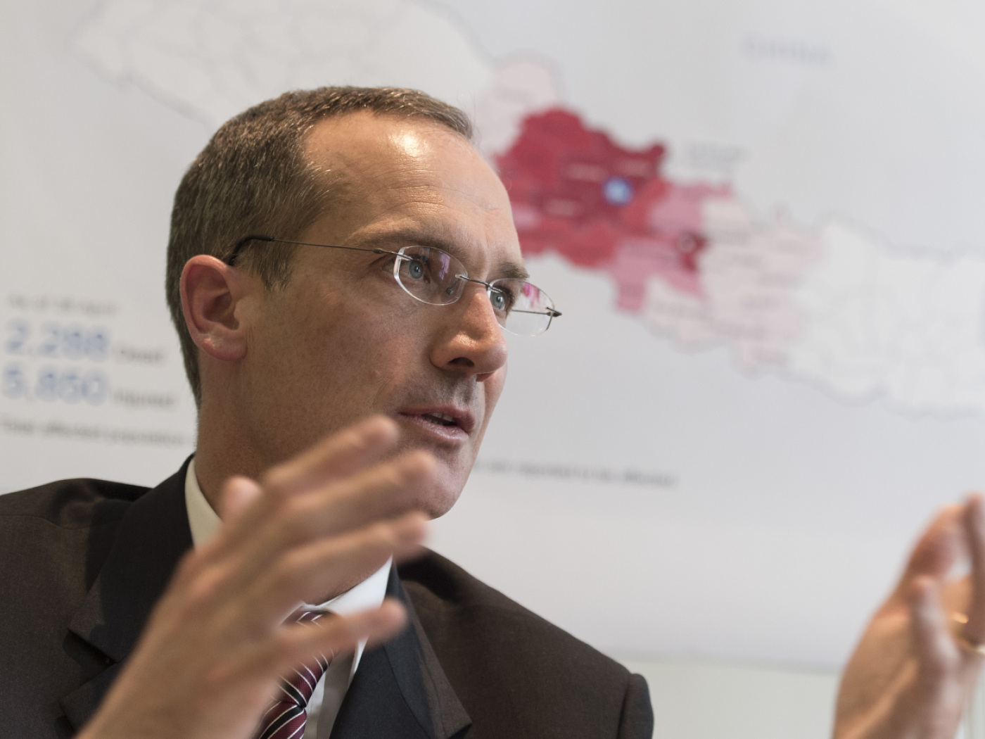 L'ambasciatore svizzero negli USA Ralf Heckner