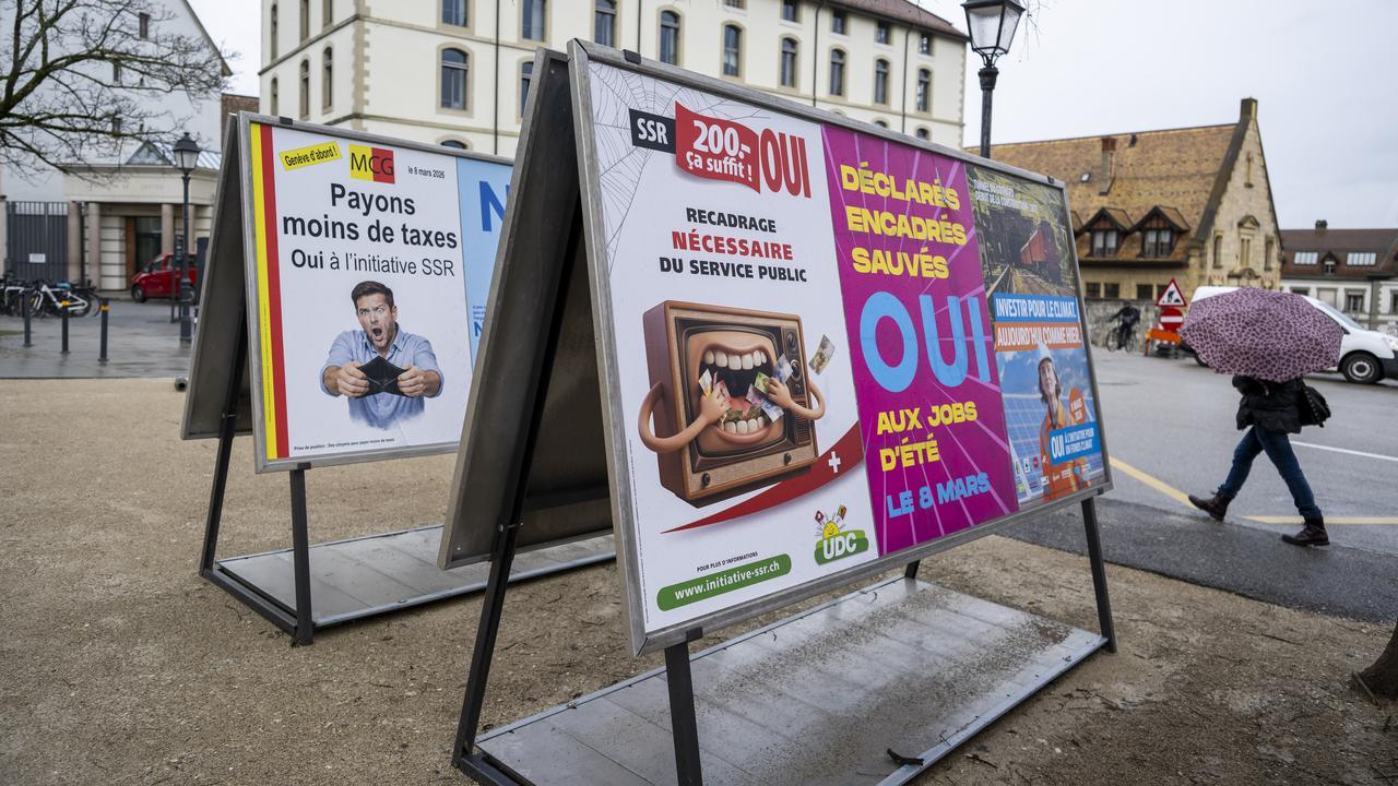 Paneaux de campagne de votation