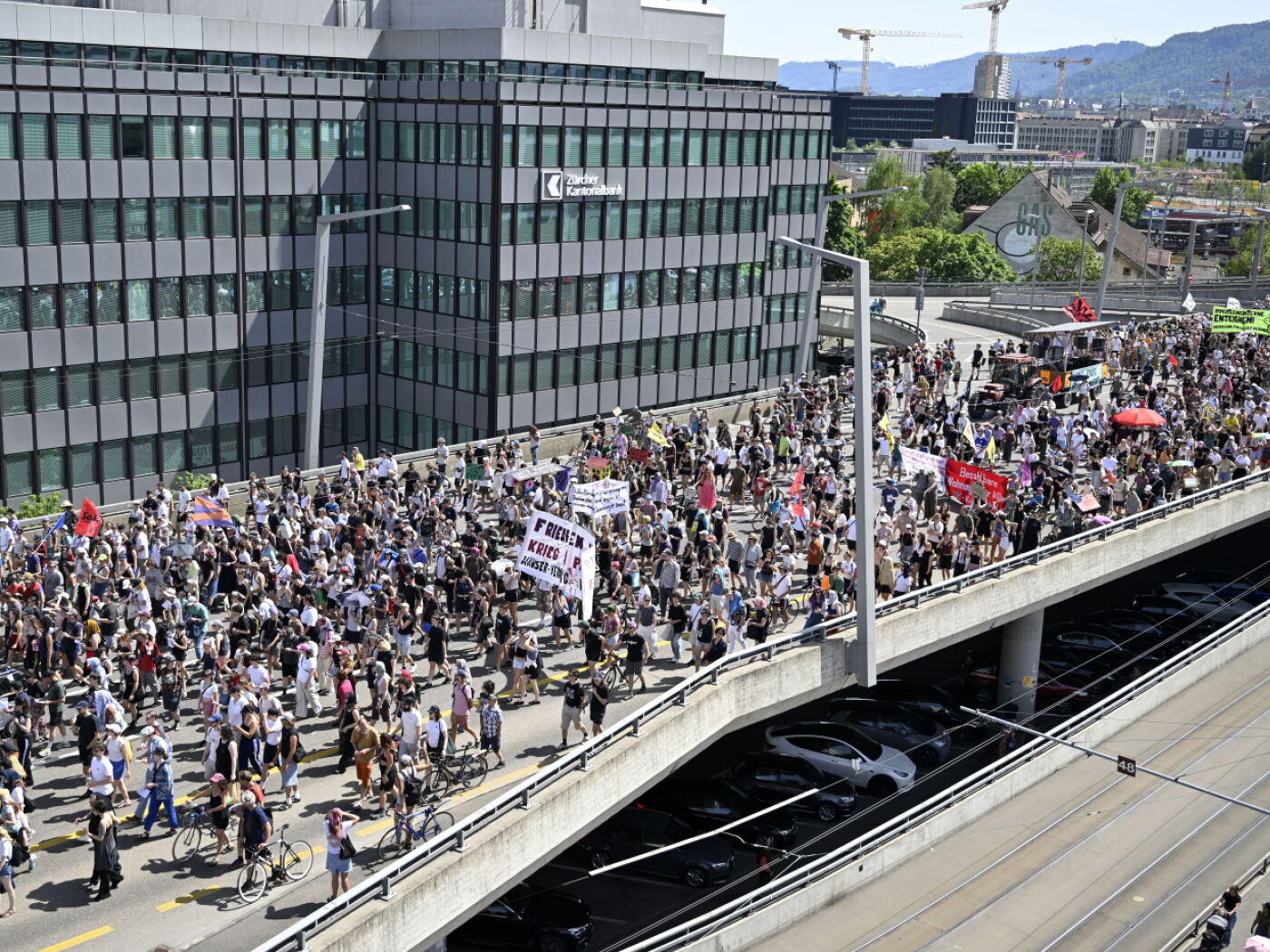 protest march