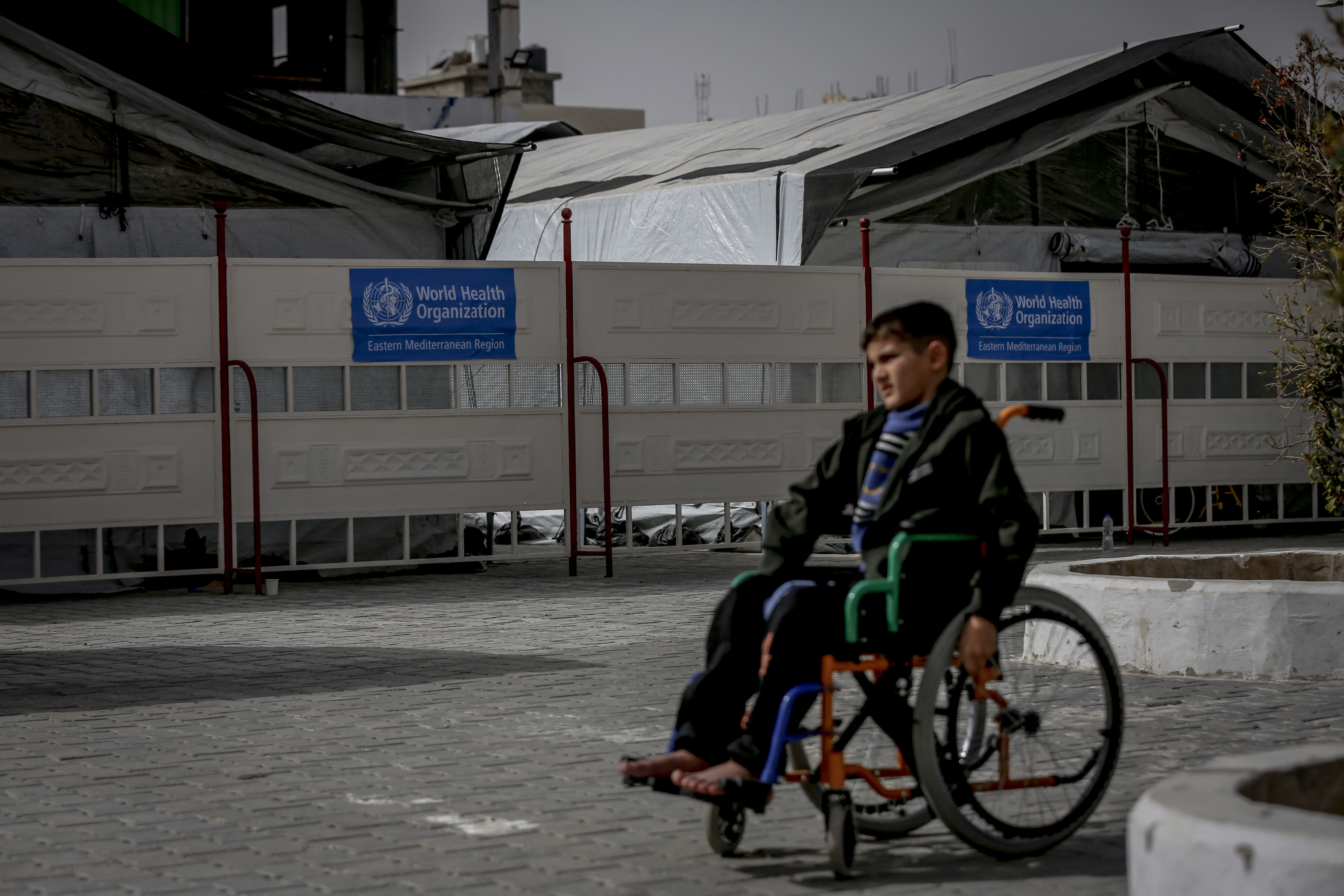 Patients await transfer from Gaza for treatment in Egypt.