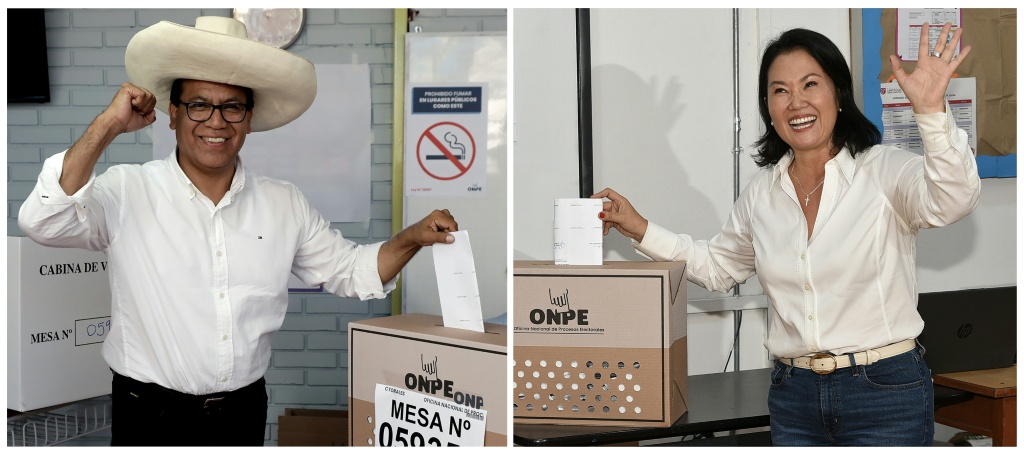 Autoridad electoral de Perú oficializa balotaje entre Fujimori y Sánchez - SWI swissinfo.ch