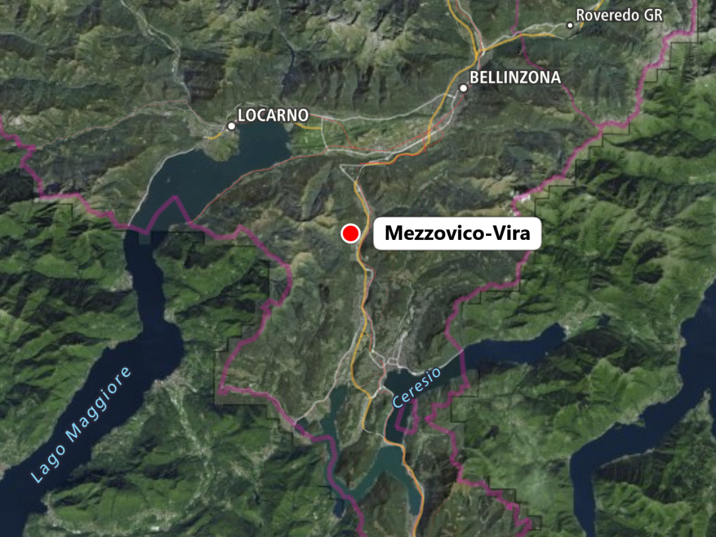 Helicopter crash in Ticino - Six people injured