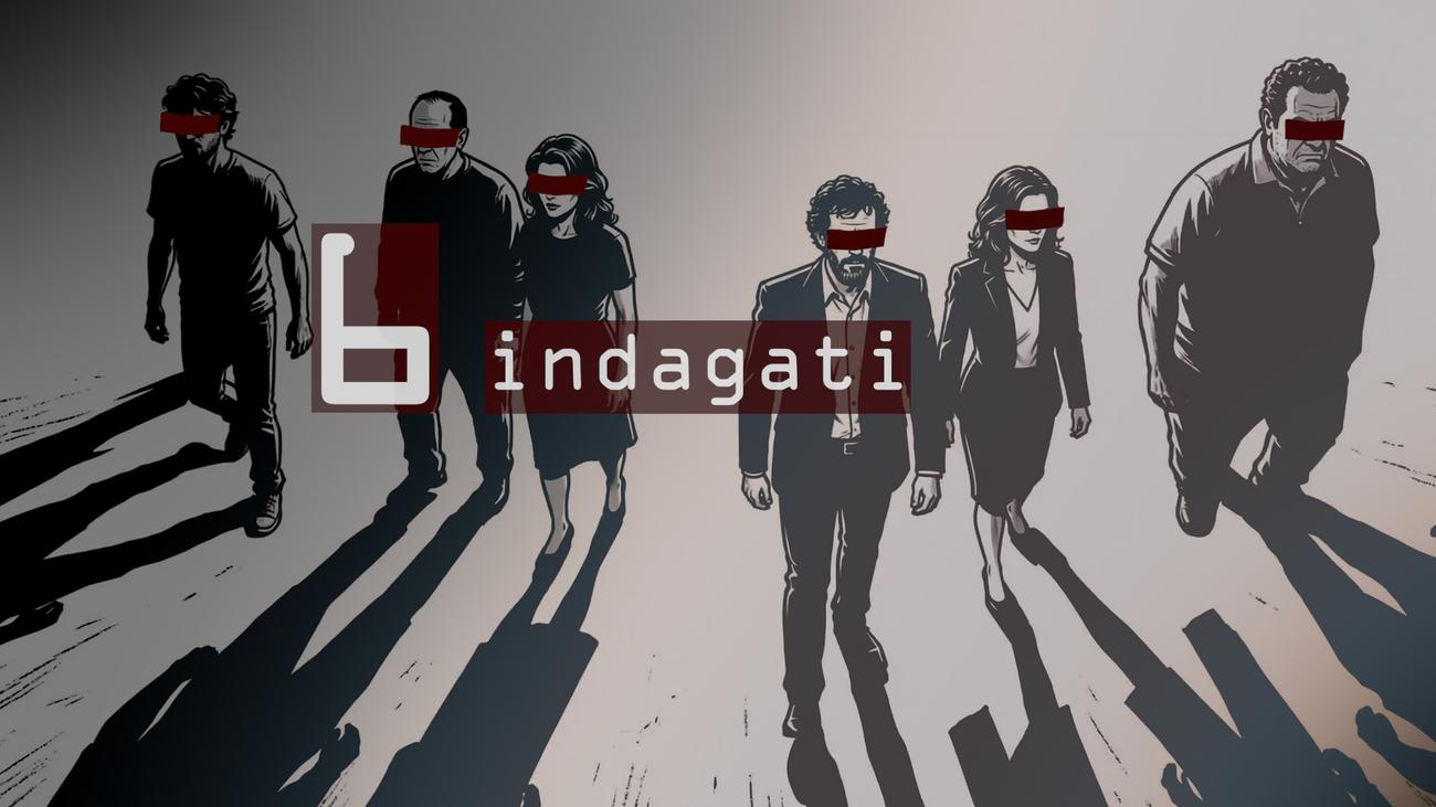 Disegno cone sei indagati