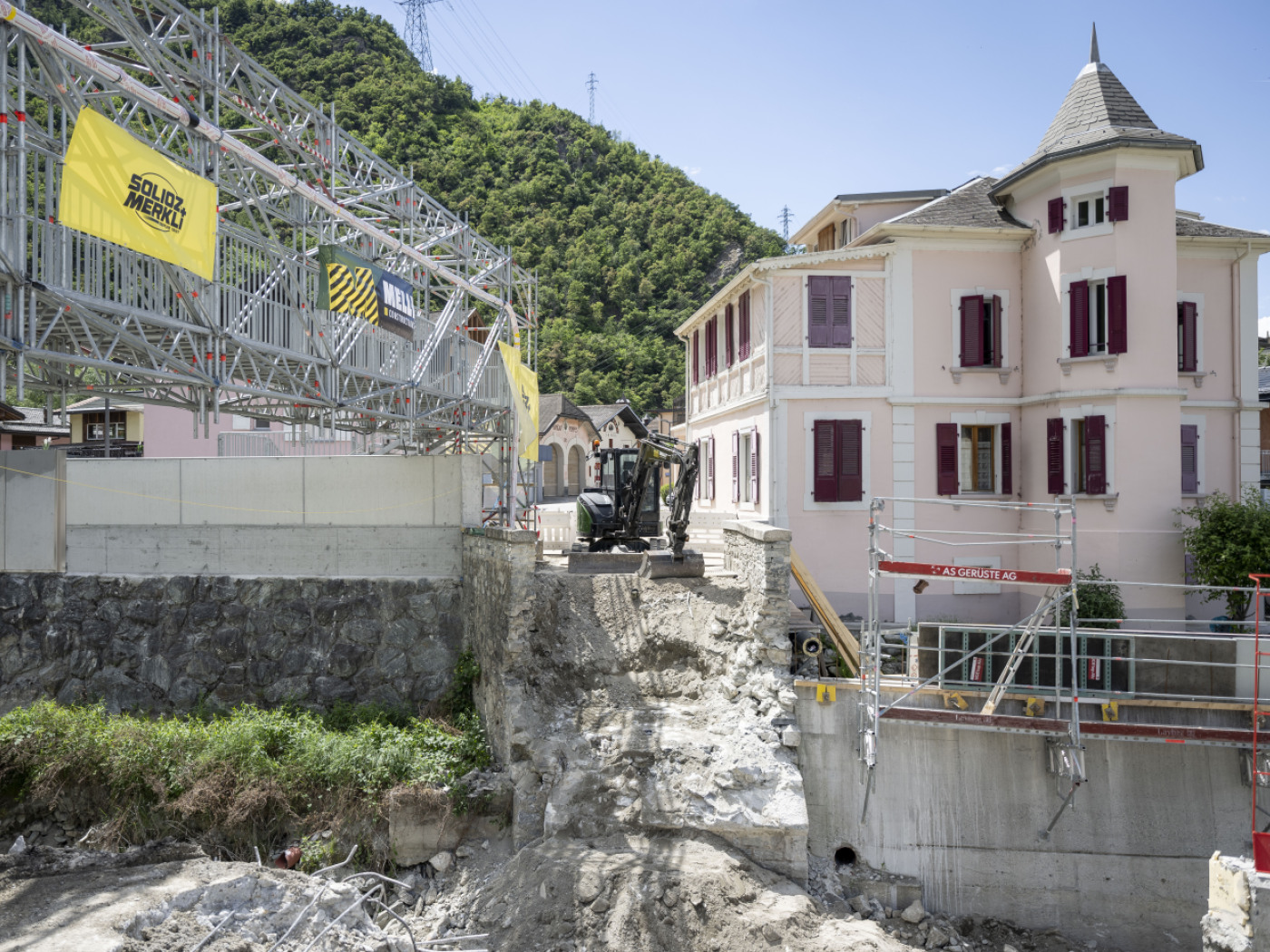 demolizione del ponte