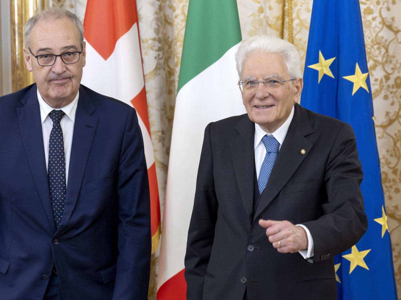 Parmelin assures in Rome: no more hospital bills