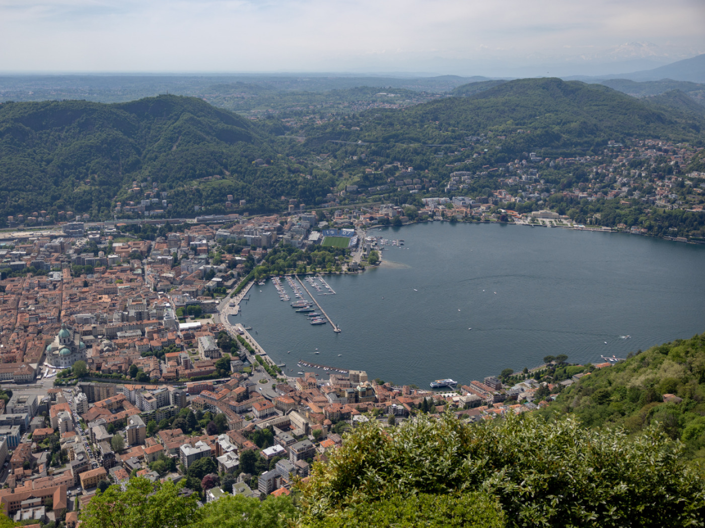 View of Ticino