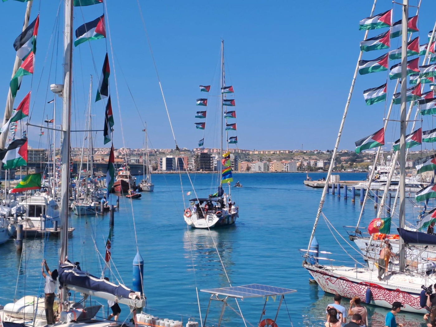 All eight Swiss Gaza flotilla participants flown out to Turkey