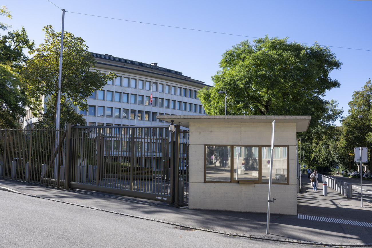 The American Embassy in Bern.