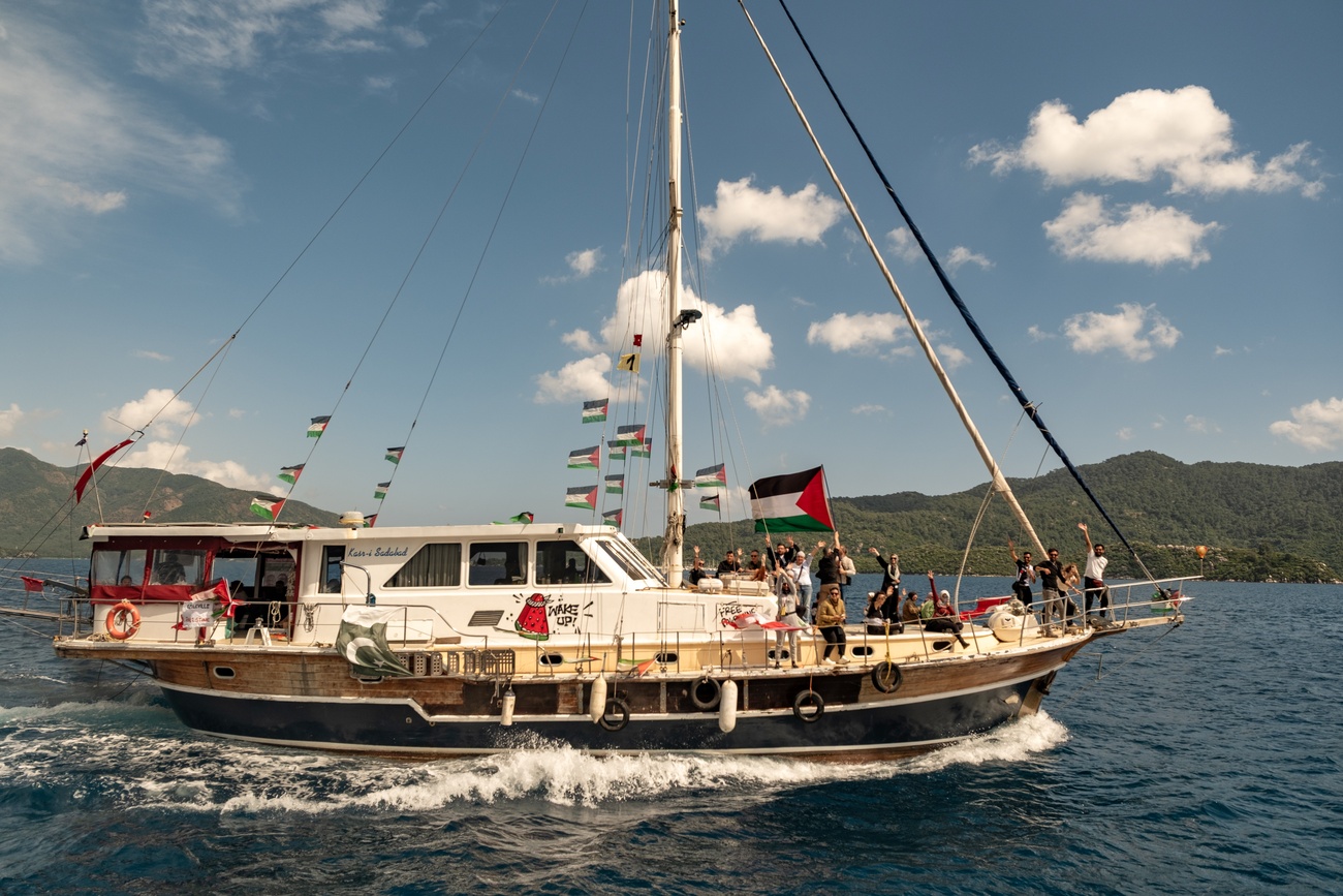 imbarcazione global sumud flottilla