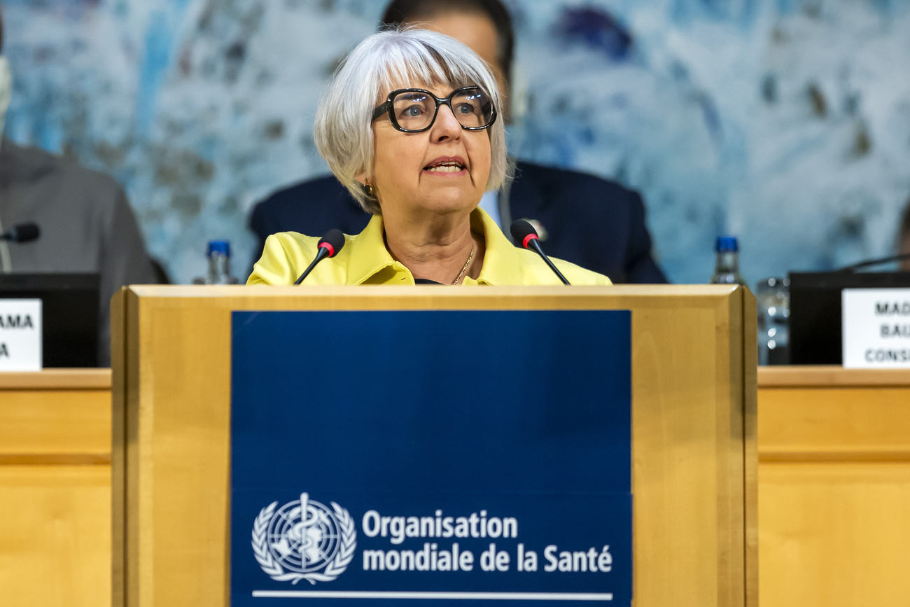 La ministra dell’interno Elisabeth Baume-Schneider a Ginevra