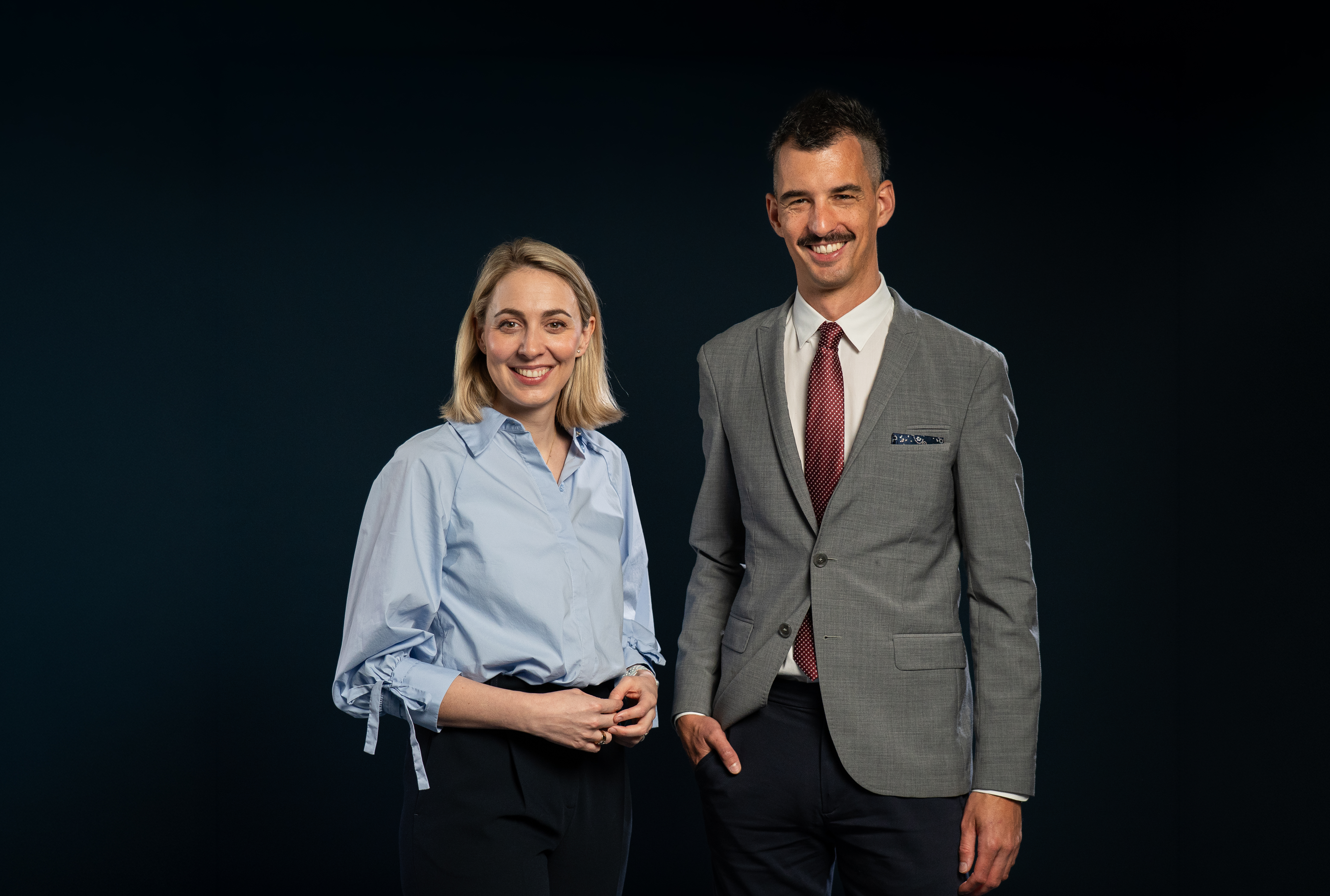Was ist los and der Börse? Katja Gisler und Geldcast-Moderator Fabio Canetg im Gespräch.
