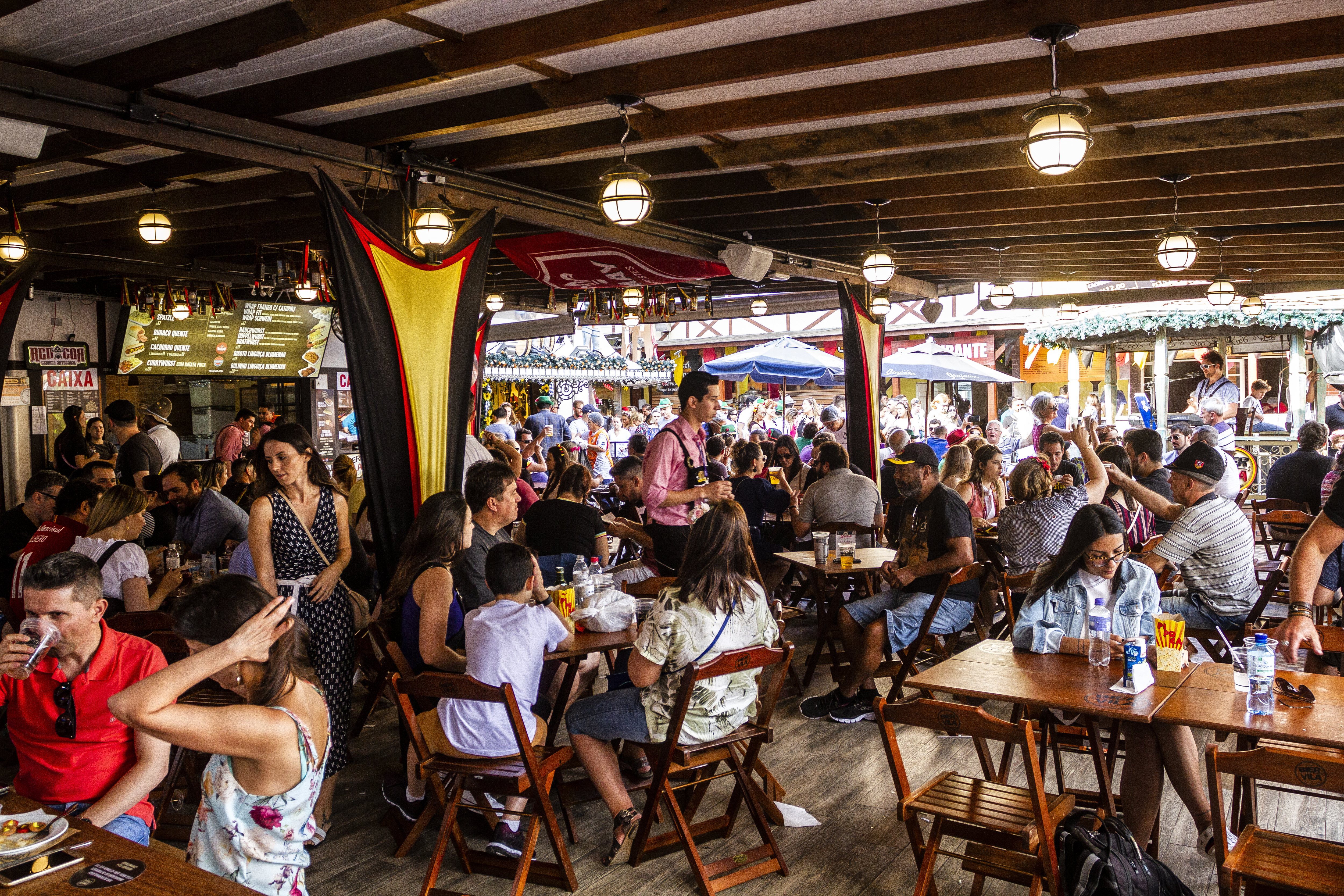 2018 na Oktoberfest anual de Blumenau, Santa Catarina