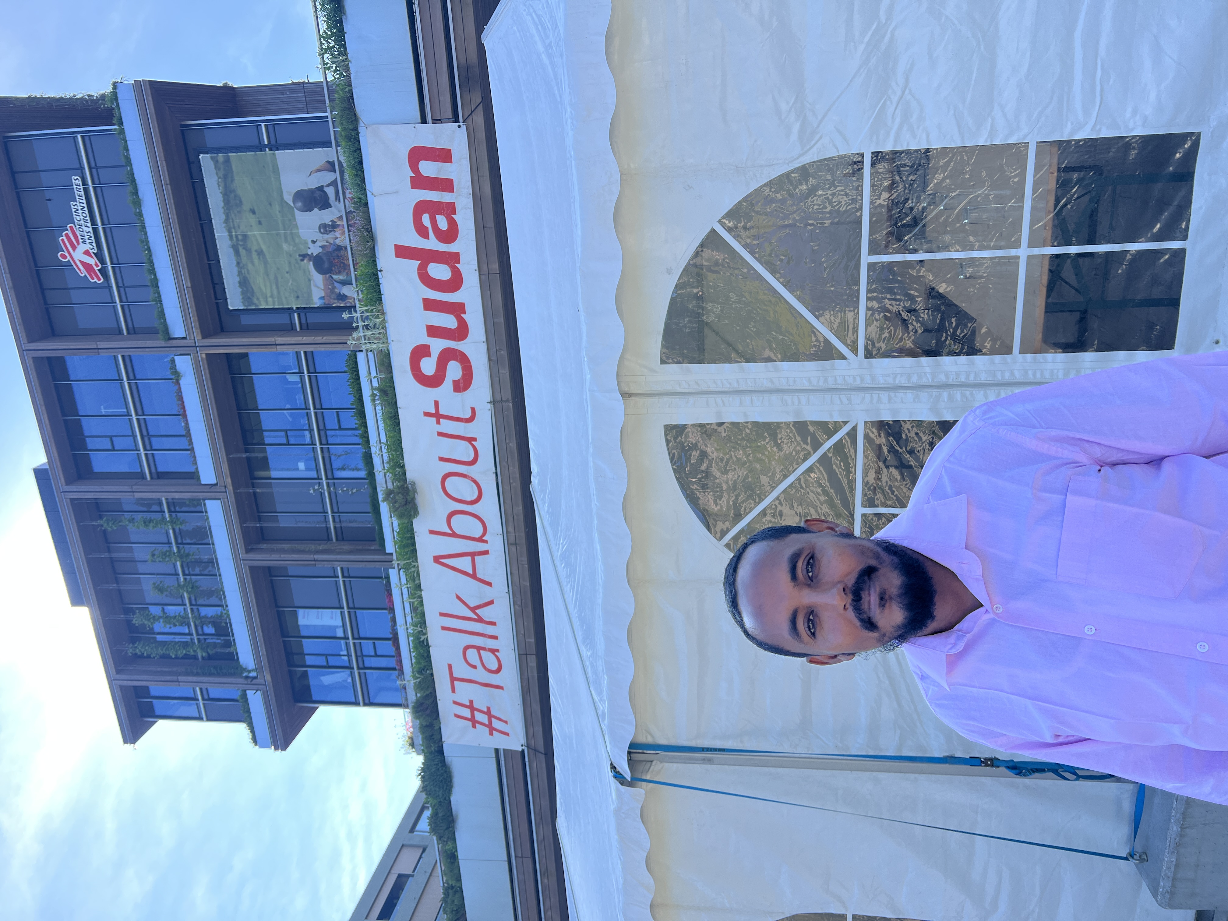 Mohamed Ahmed, chef de mission au Soudan pour Médecins sans frontières (MSF) Suisse.