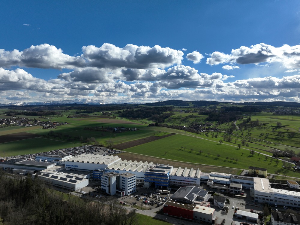 stabilimento visto dall'alto