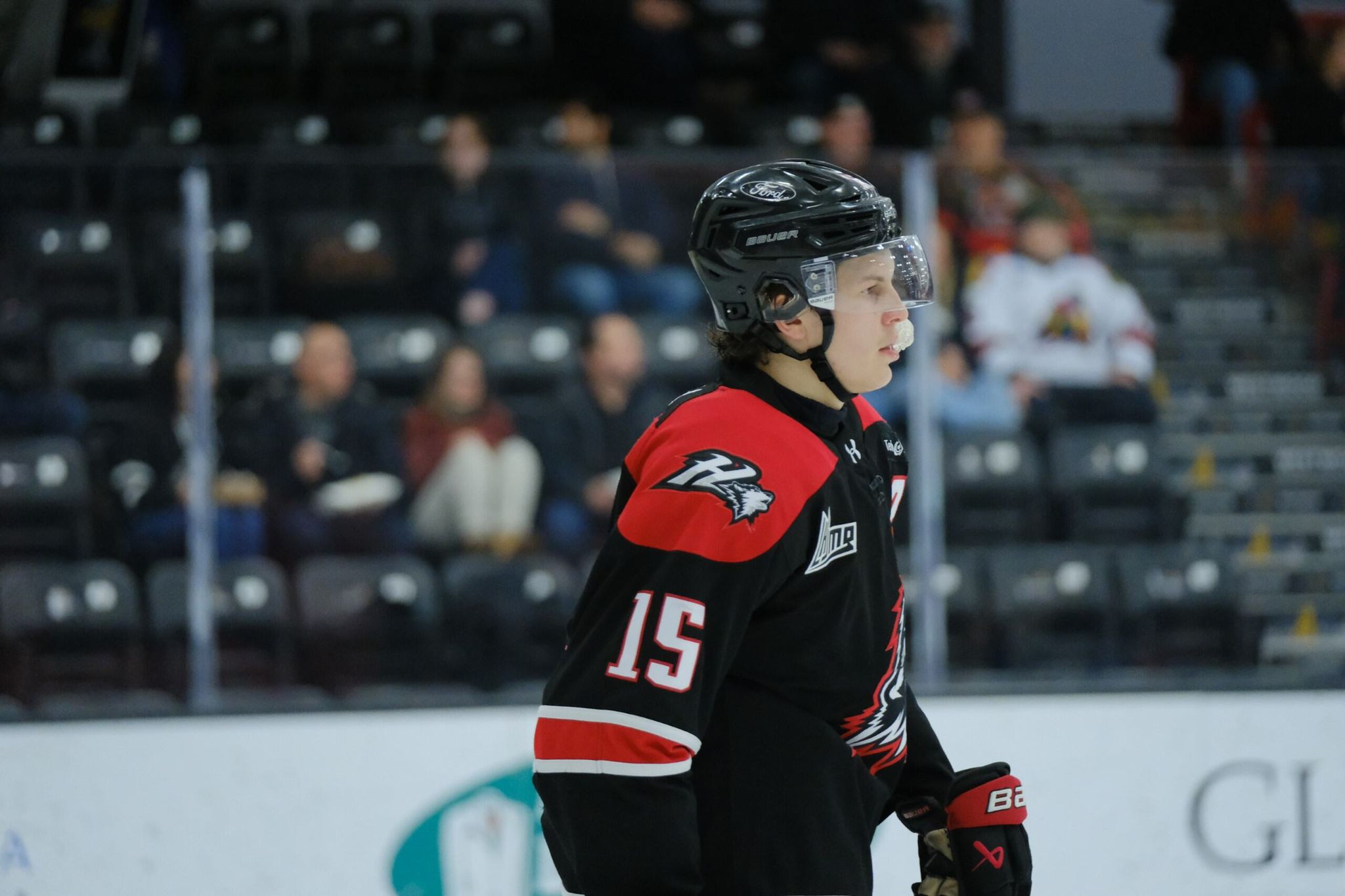 Lars Steiner quitte les Grisons à 16 ans pour rejoindre les Rouyn-Noranda Huskies, au Québec.