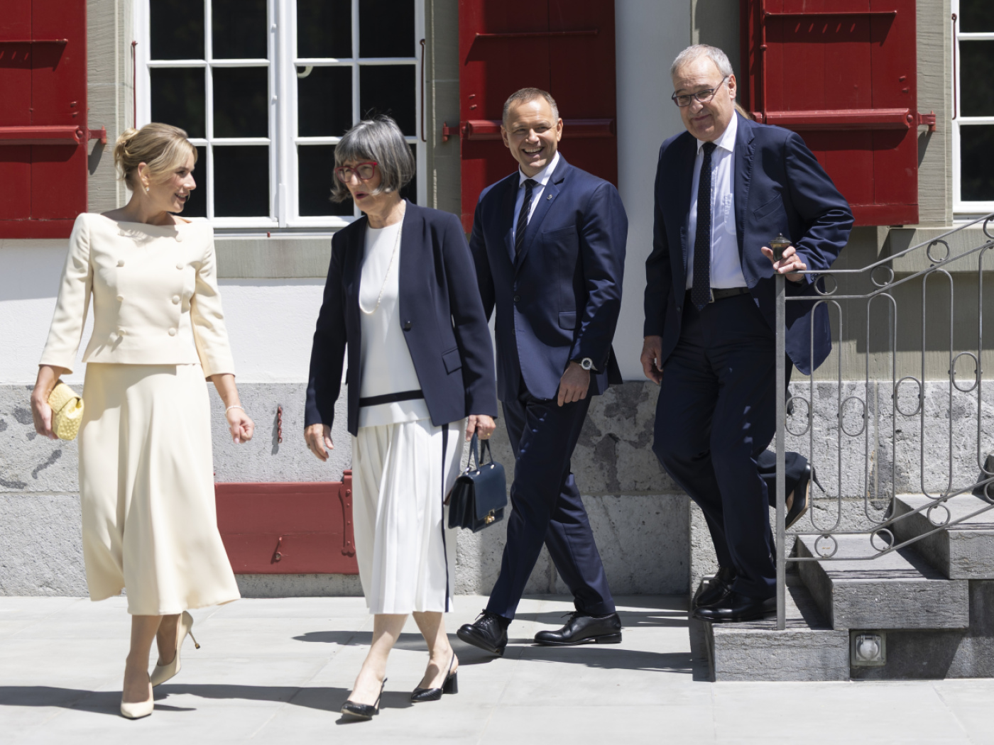 Polish President Nawrocki received with military honours