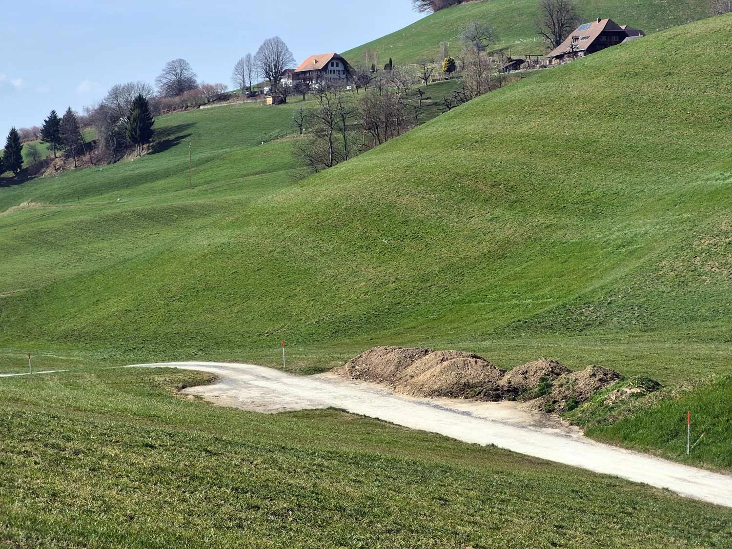 Die Überreste der Bohrung in Linden