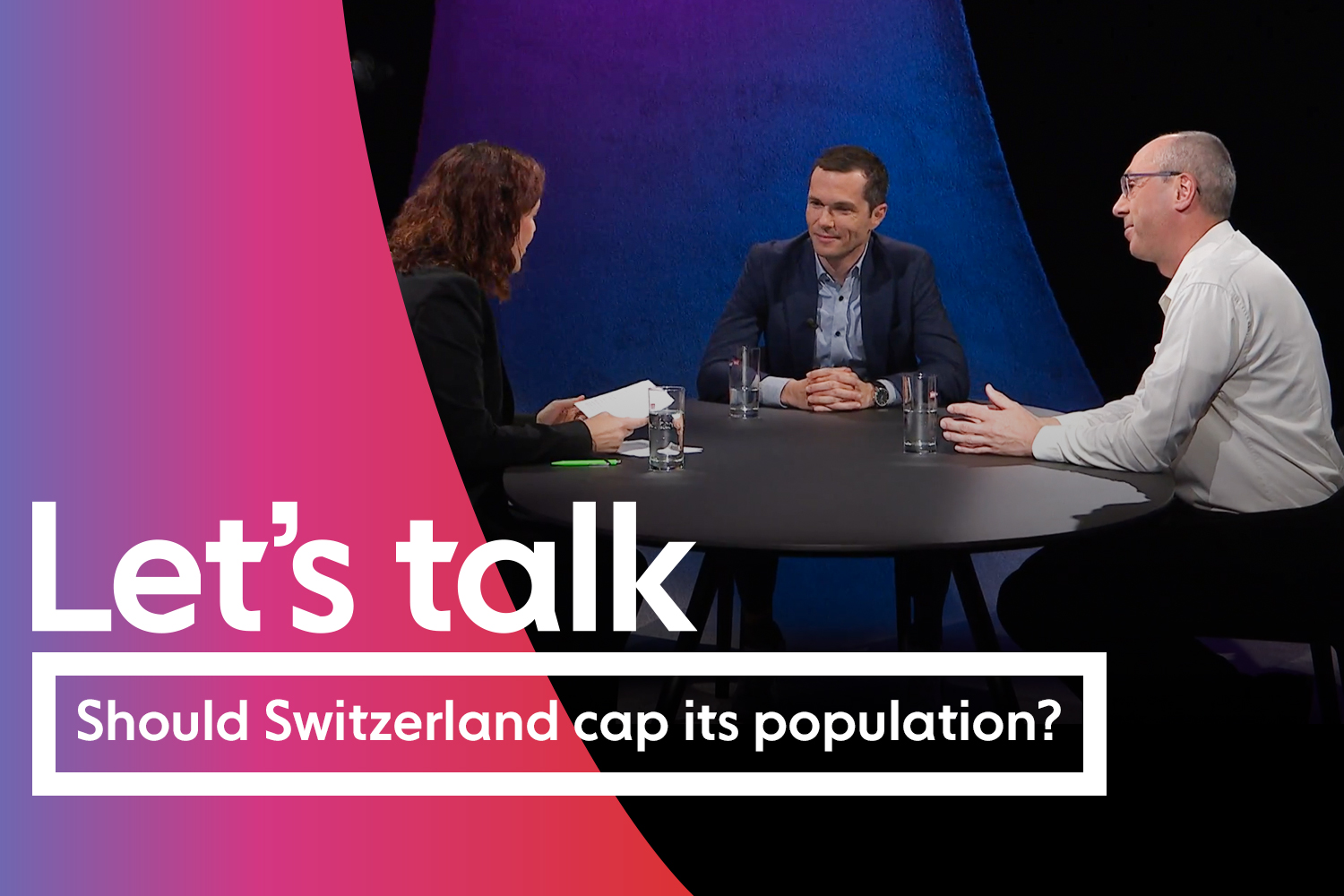 Swissinfo "Let's Talk" debate programme.