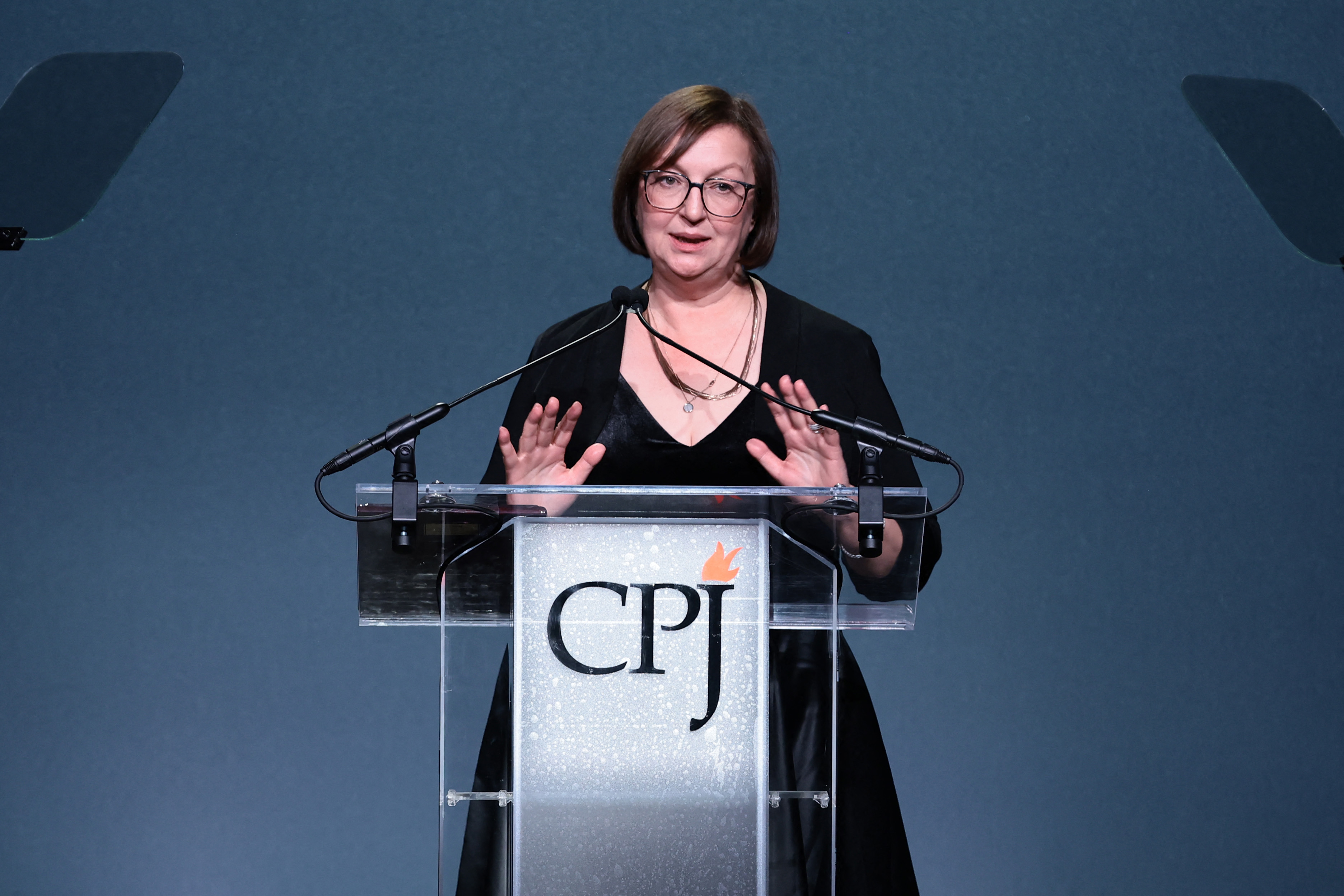 CPJ International Press Freedom Awards at Glasshouses on November 17, 2022 in New York City.