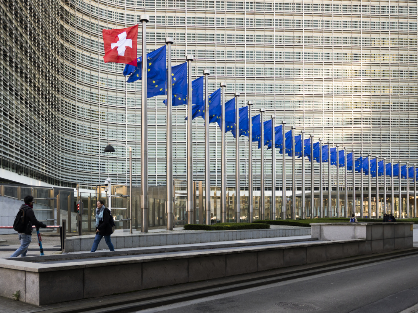 A narrow majority of Swiss people are in favour of an agreement with the EU
