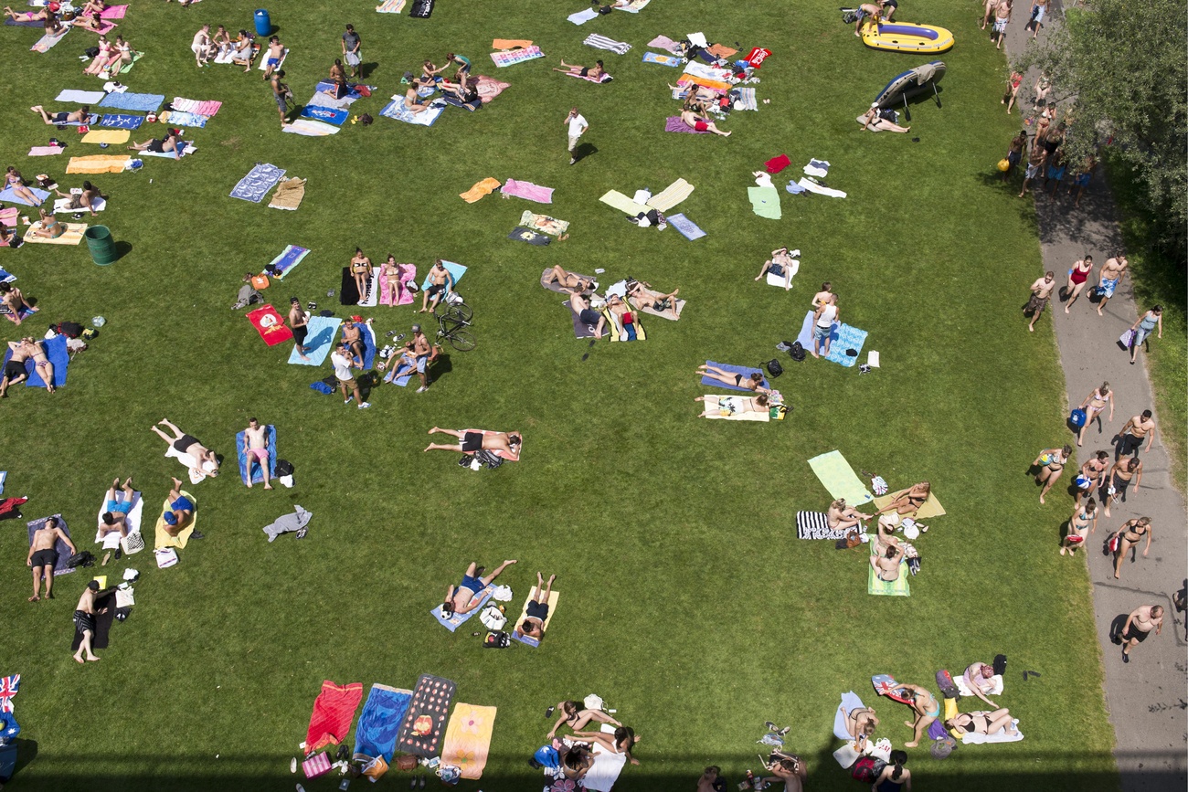Lido fotografato dall'alto