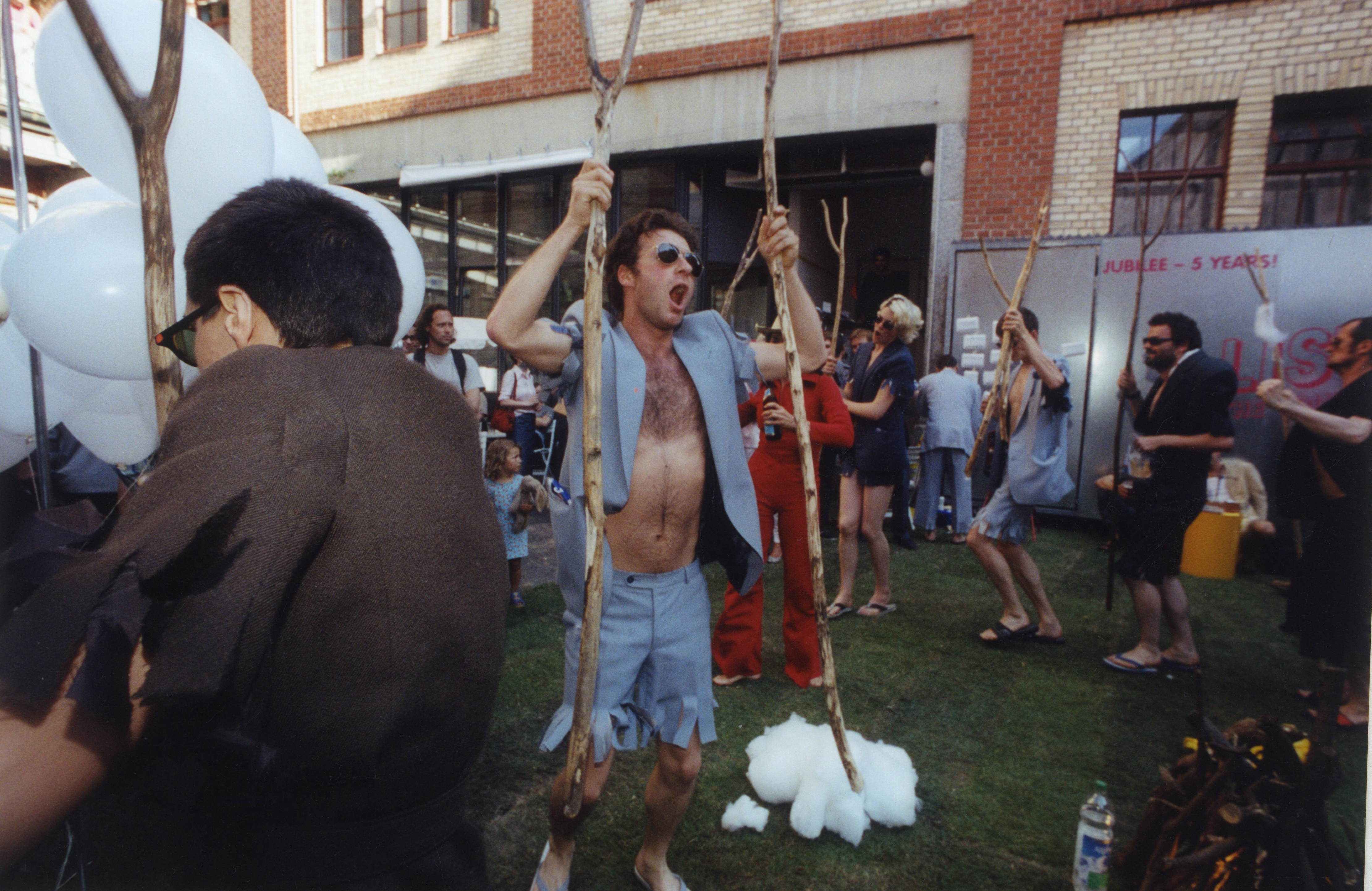 Performance of the Klara Theater group, 2000.