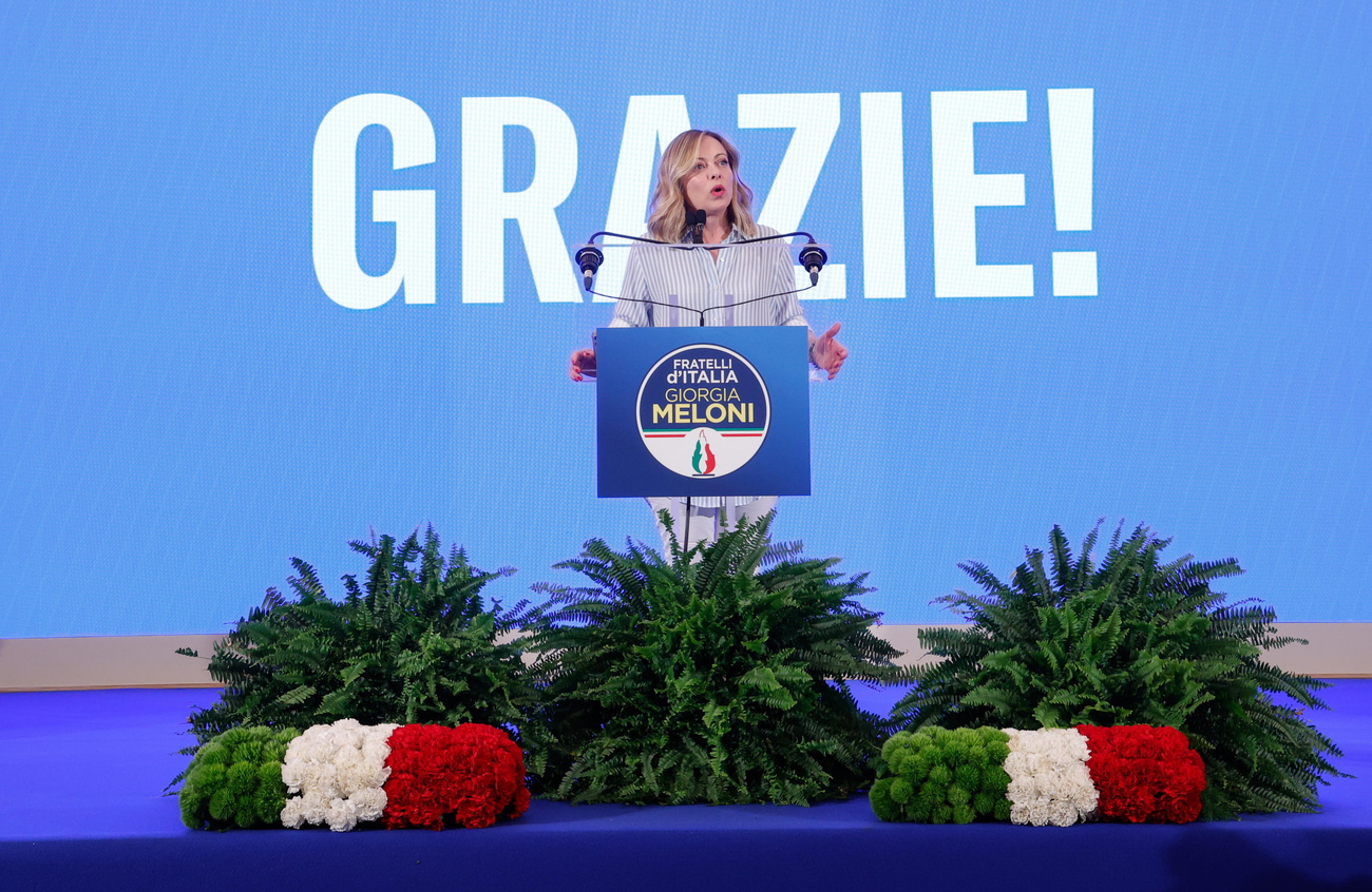 Giorgia Meloni.